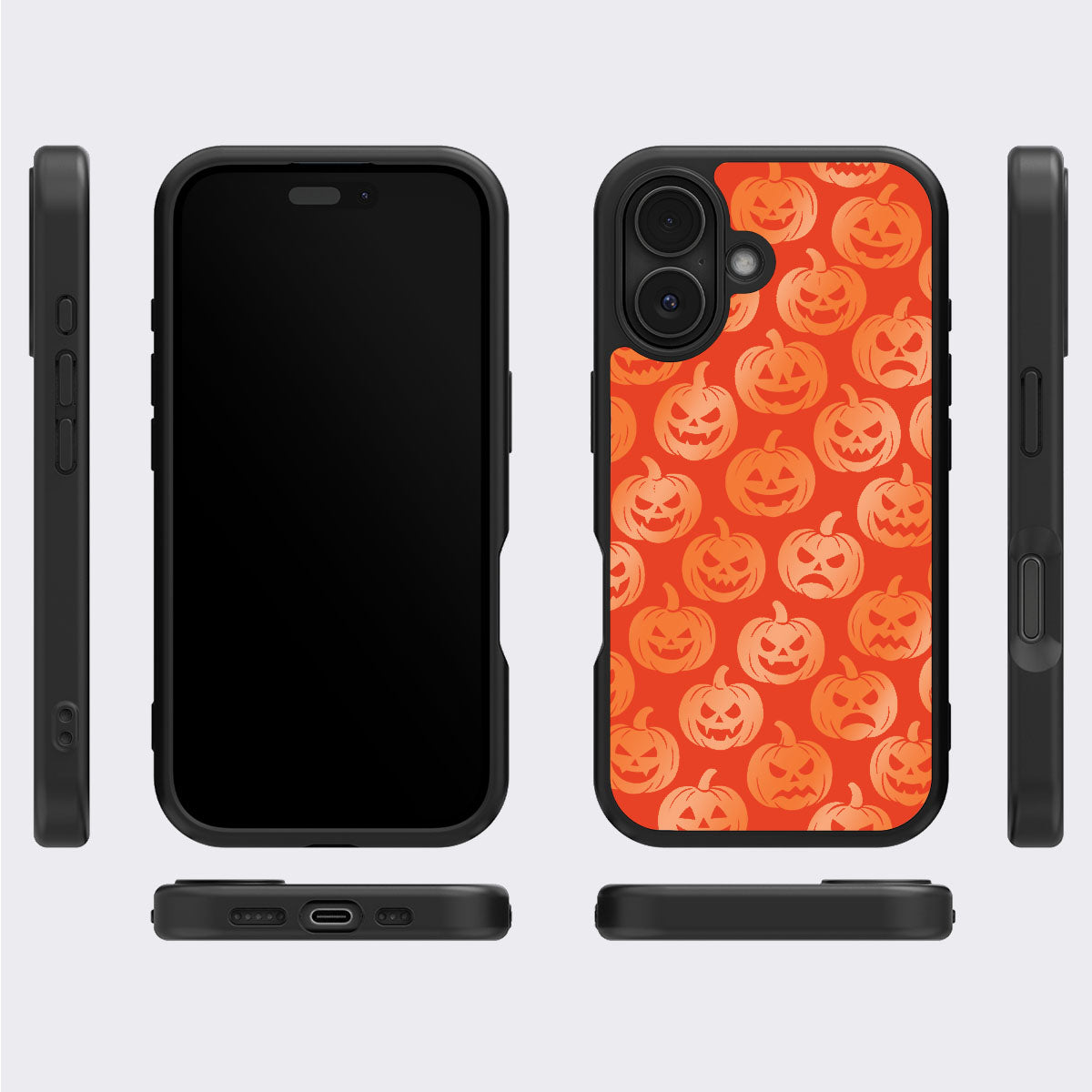 Pumpkin Parade - iPhone 16 Case #case type_core (magsafe), #case type_core (non magsafe)