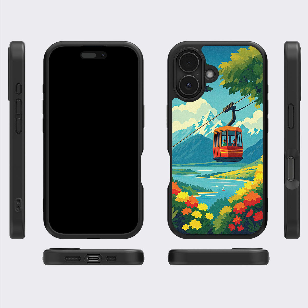 Queenstown - iPhone 16 Case #case type_core (magsafe), #case type_core (non magsafe)