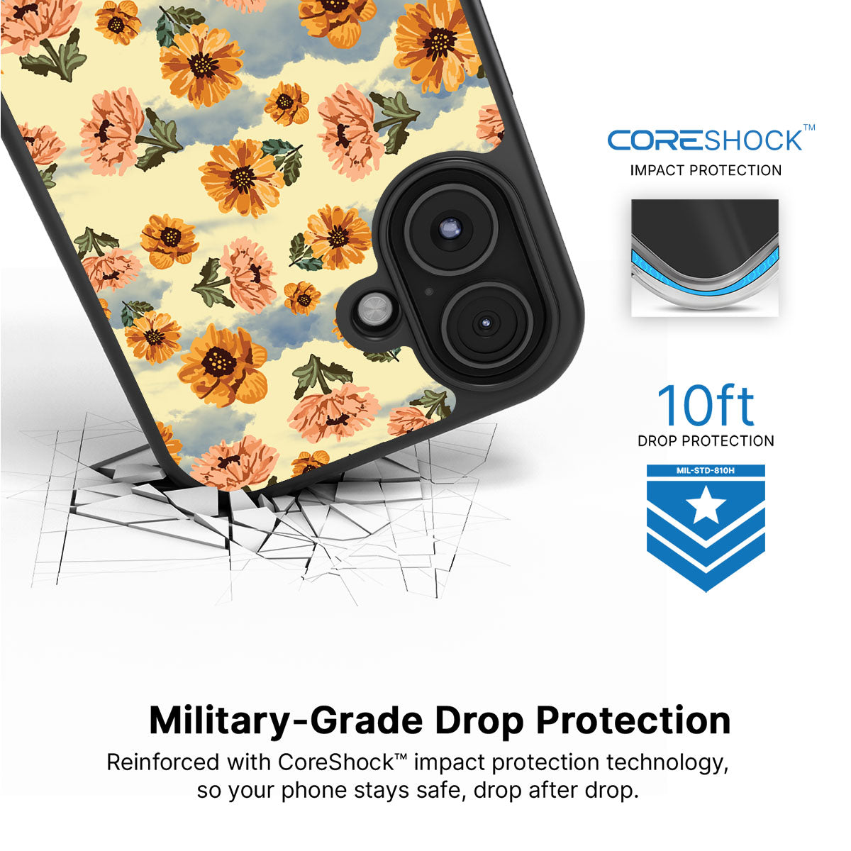 Retro Vibes - iPhone 16 Case #case type_core (magsafe), #case type_core (non magsafe)