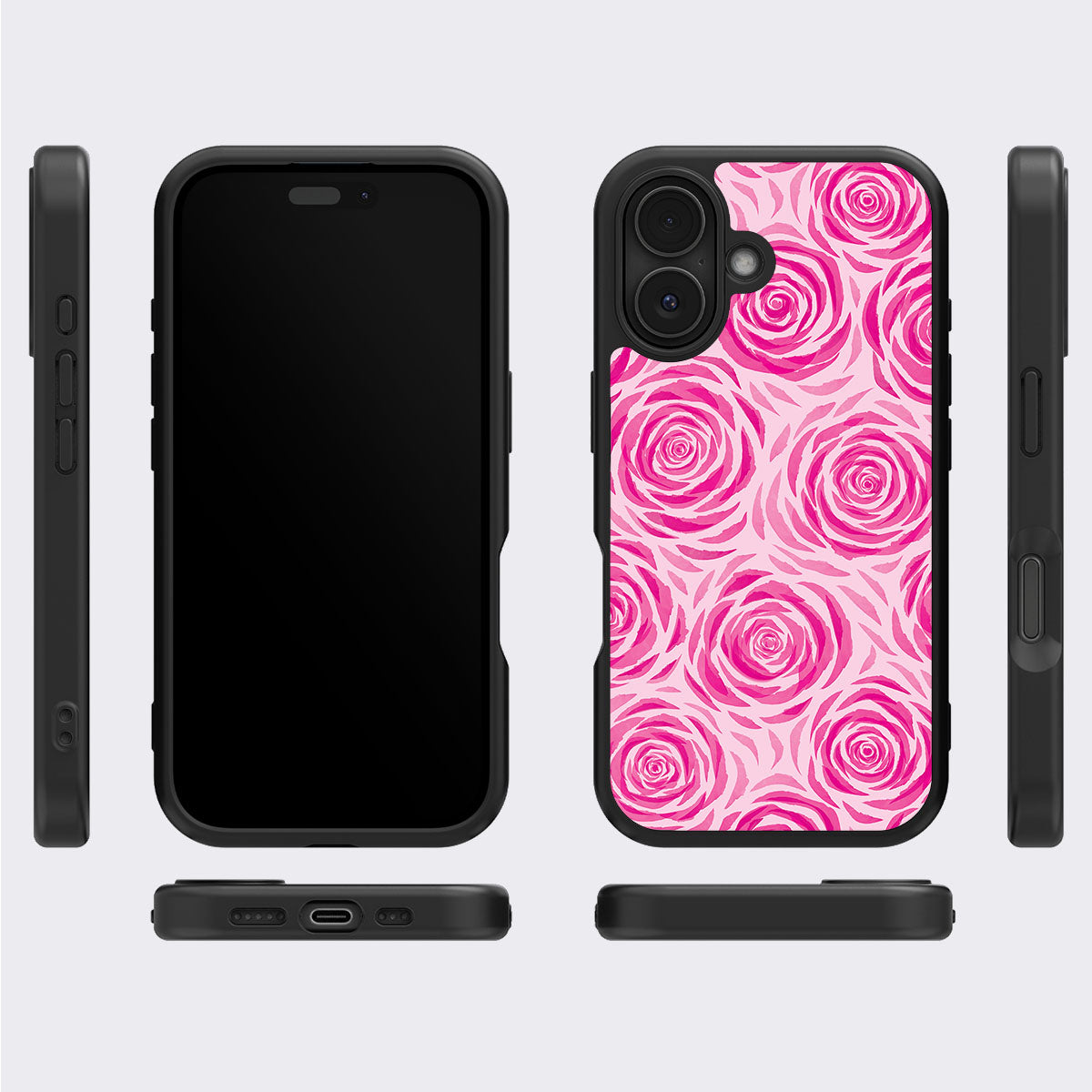 Rosy Reverie - iPhone 16 Case #case type_core (magsafe), #case type_core (non magsafe)