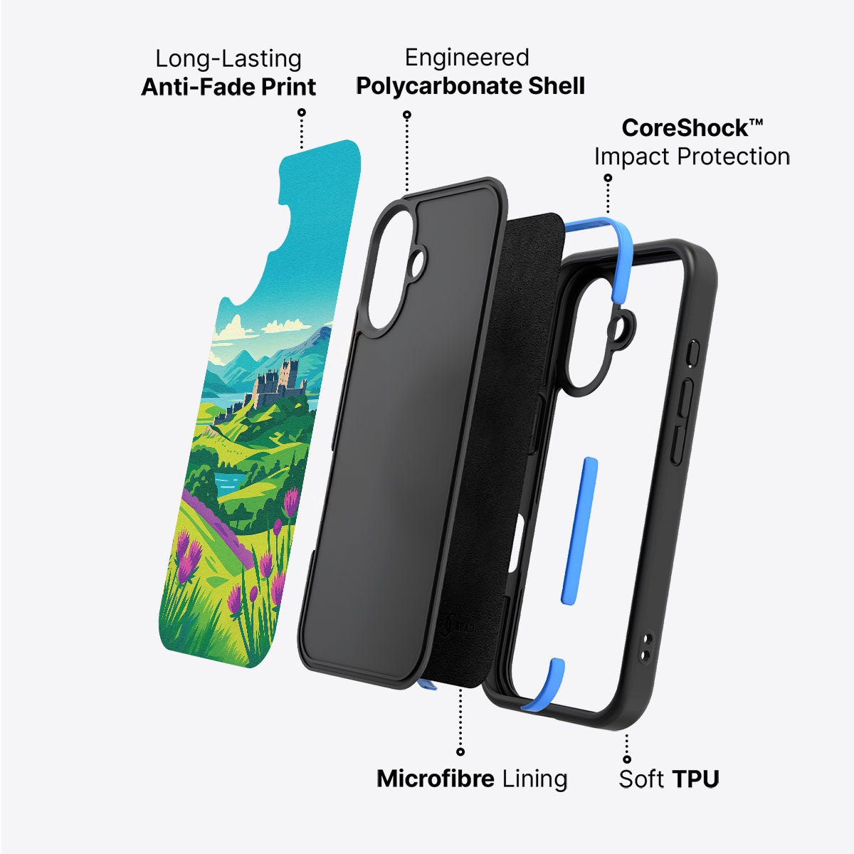 Scotland - iPhone 16 Case #case type_core (non magsafe)