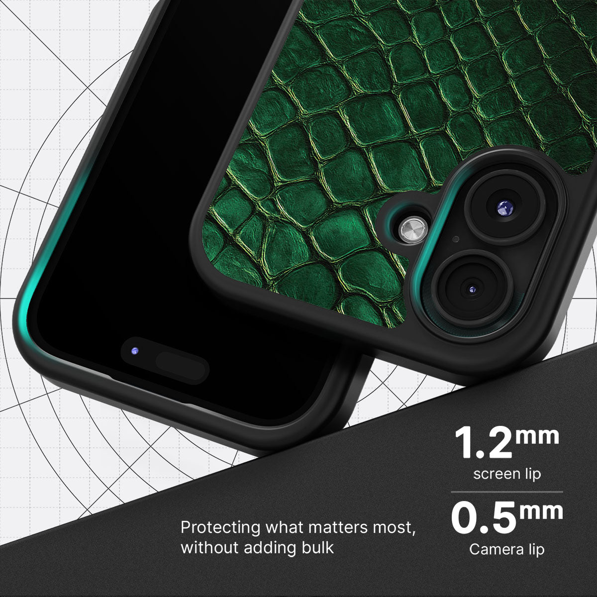 Slytherin Senses - iPhone 16 Case #case type_core (magsafe), #case type_core (non magsafe)