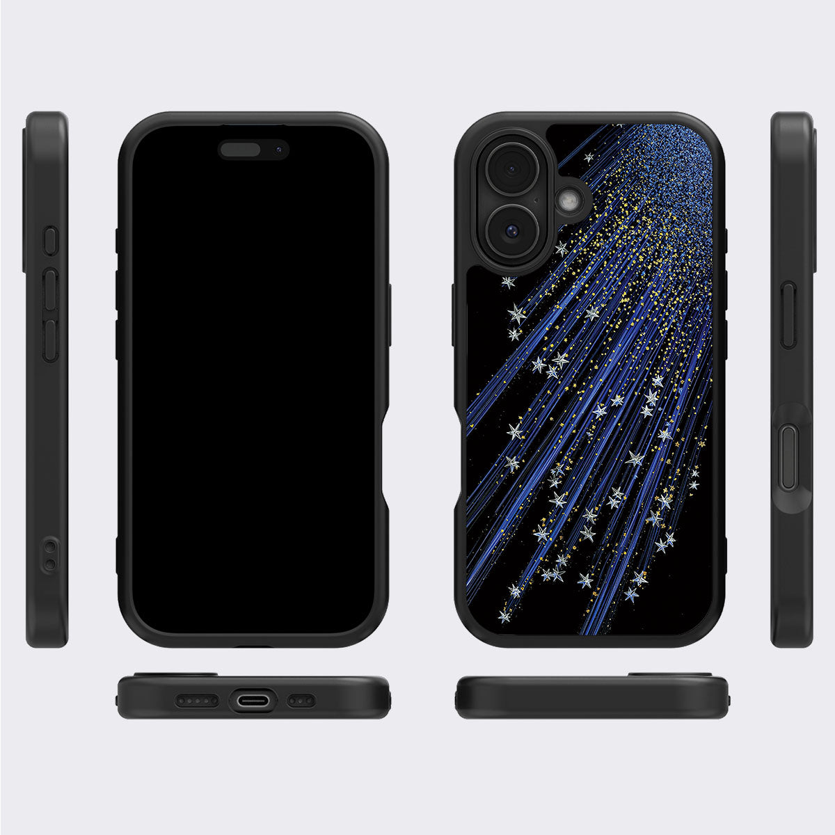 iPhone 16 Case with MagSafe – Star Cascade