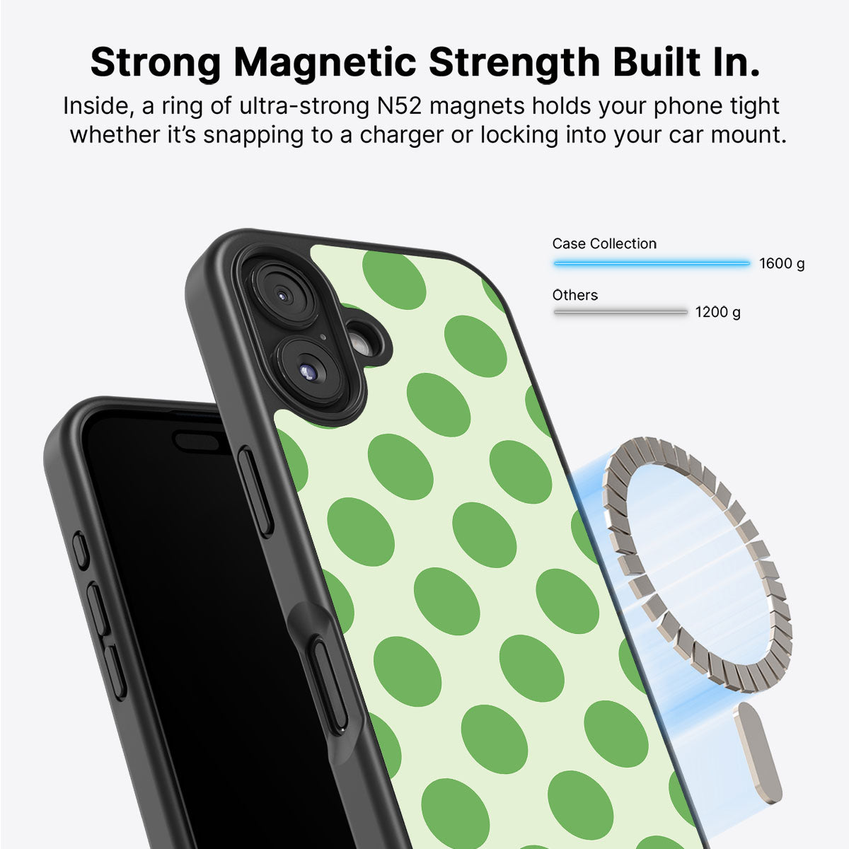 iPhone 16 MagSafe case – Versailles Garden design