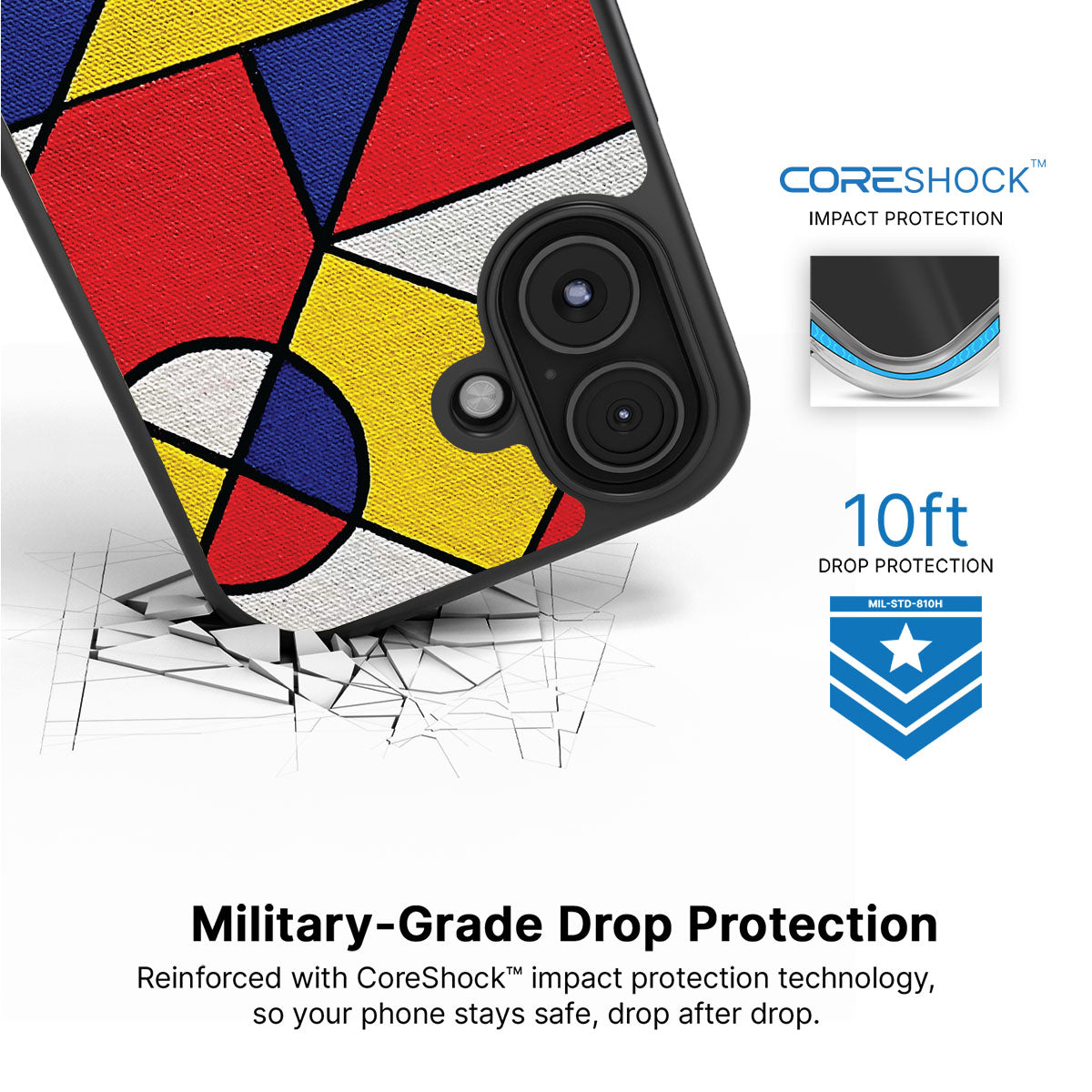 Bauhaus Proper - iPhone 16 Plus Case #case type_core (magsafe), #case type_core (non magsafe)