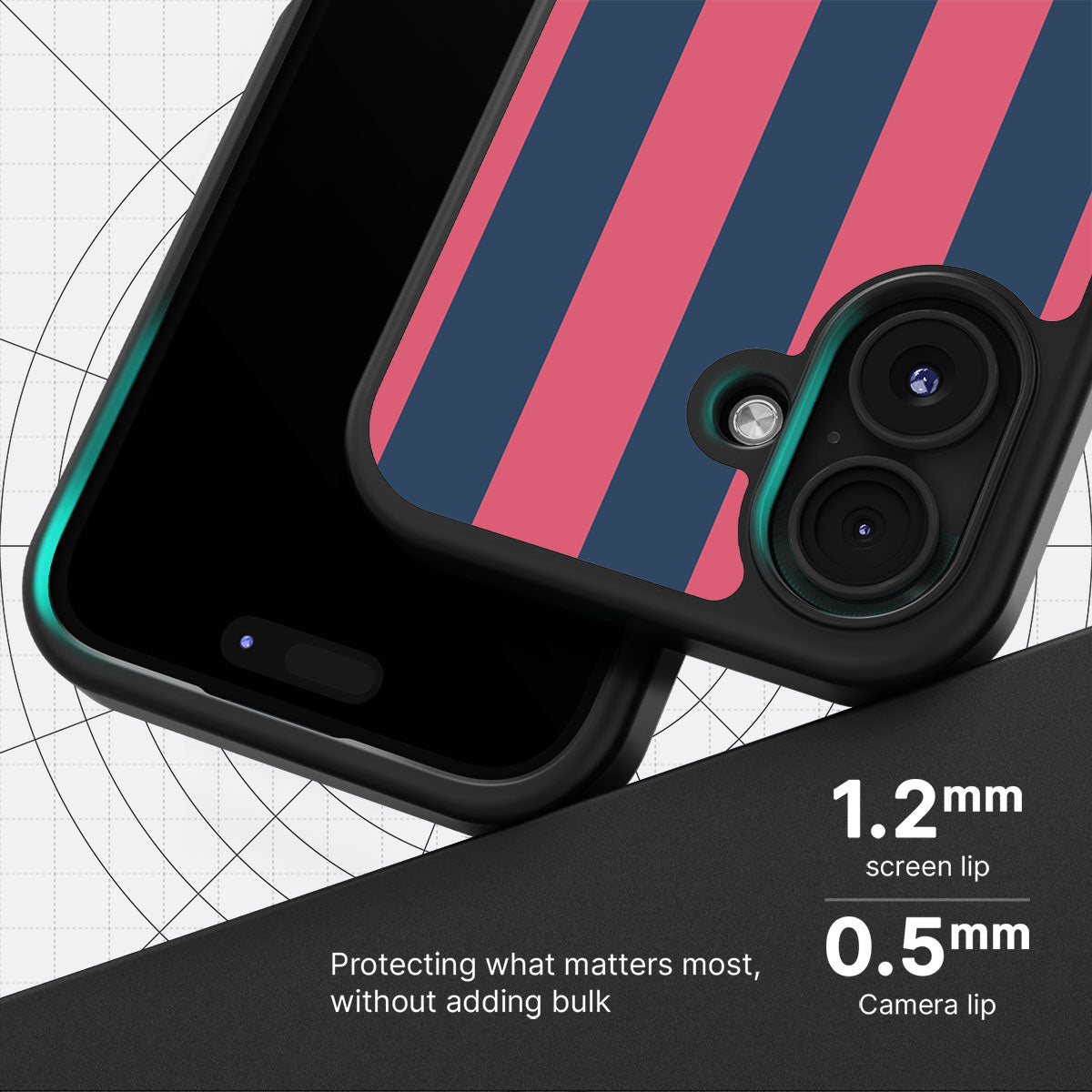 Beach Towel - iPhone 16 Plus Case #case type_core (magsafe), #case type_core (non magsafe)