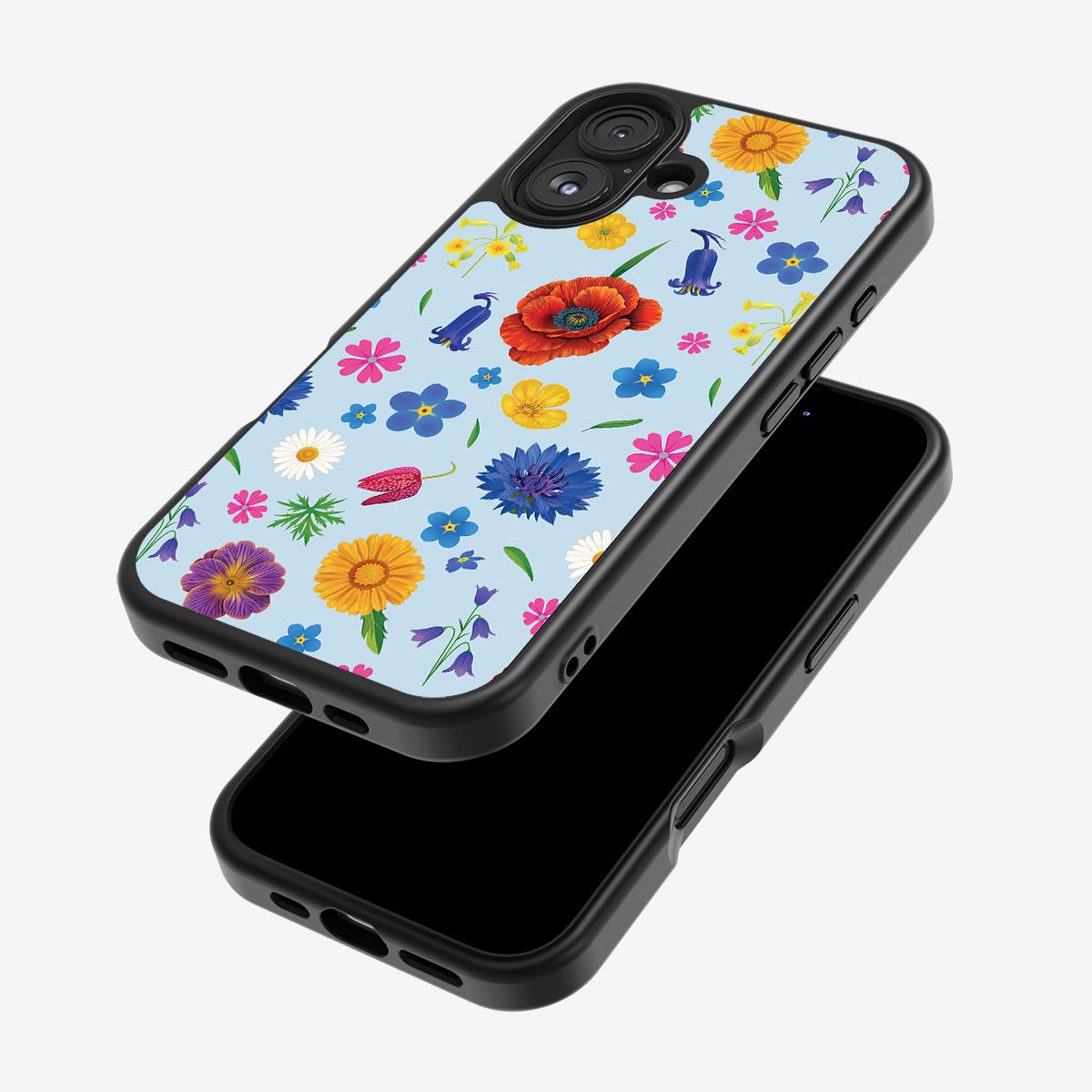 British Wildflowers - iPhone 16 Plus Case #case type_core (magsafe), #case type_core (non magsafe)