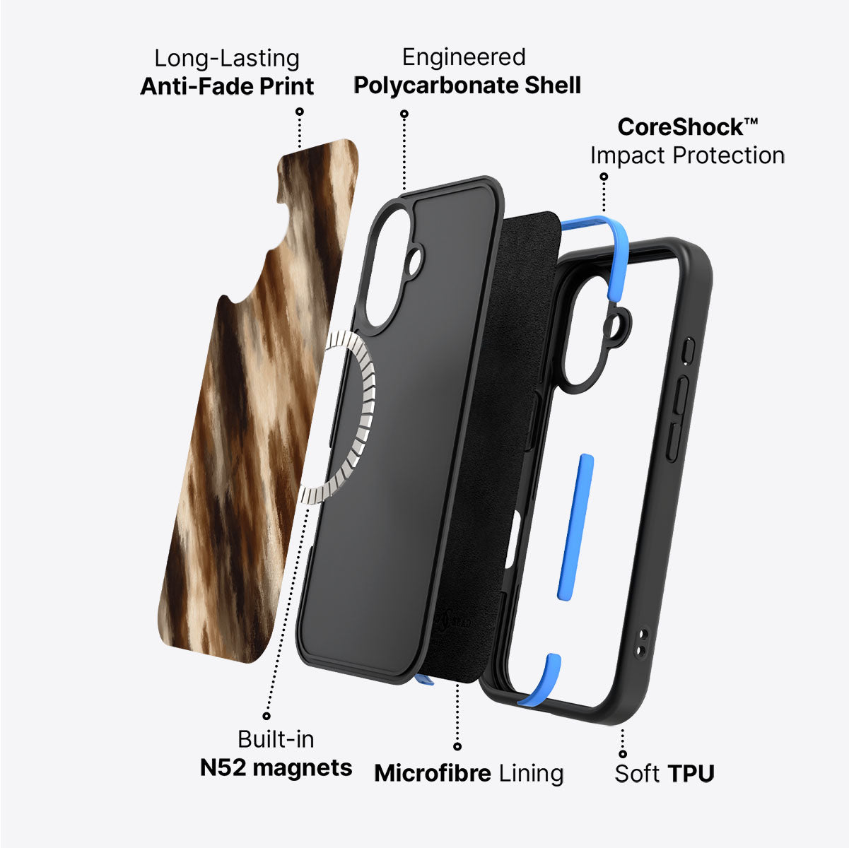 Bronze Terra - iPhone 16 Plus Case #case type_core (magsafe)