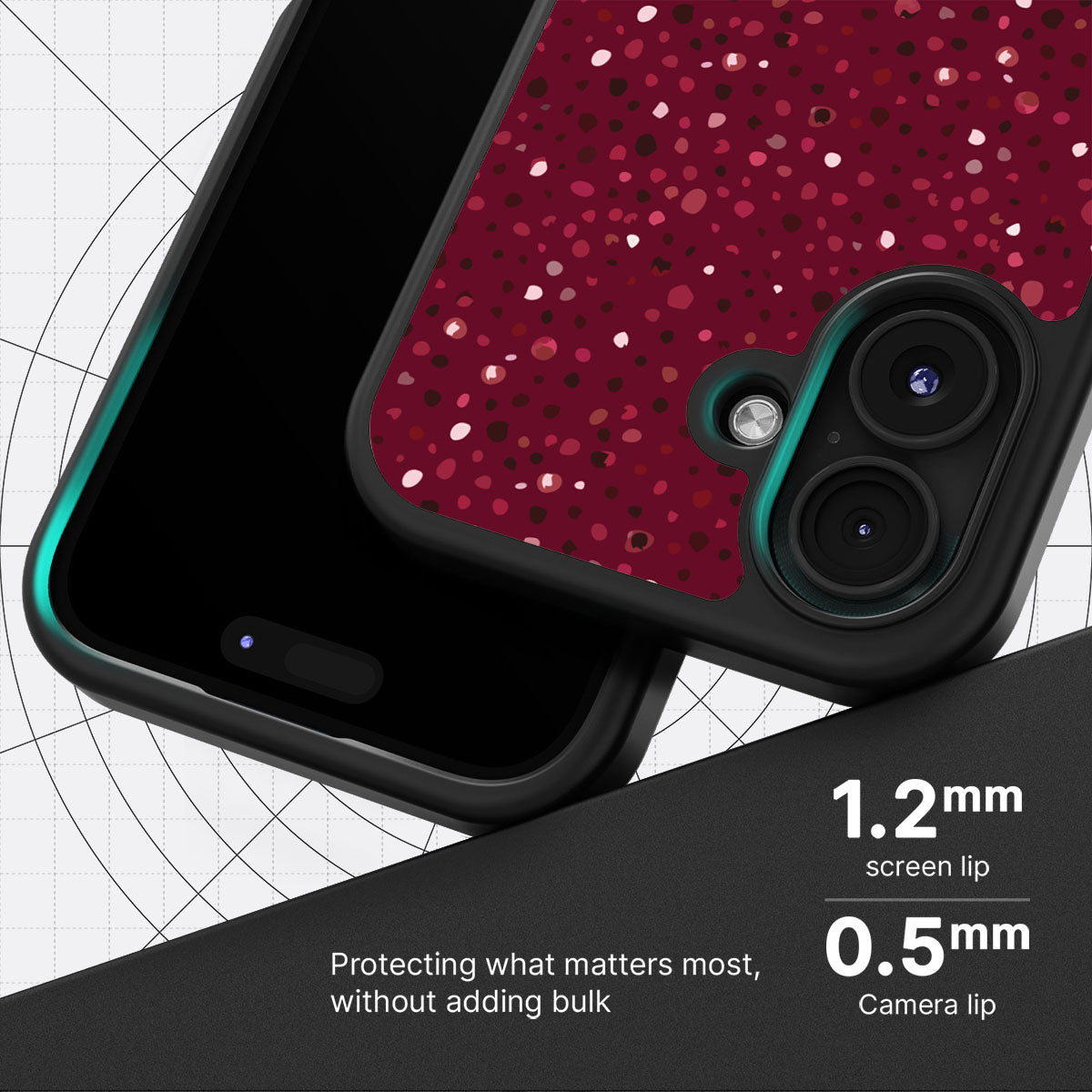 Bubbly Wine - iPhone 16 Plus Case #case type_core (magsafe), #case type_core (non magsafe)