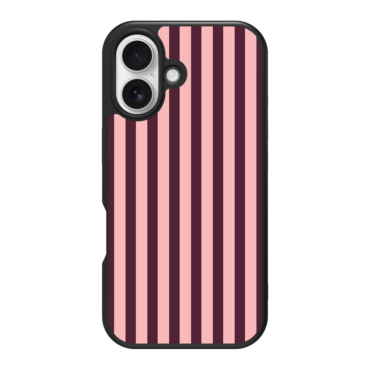 Claret Awning design back view – iPhone 16 Plus case