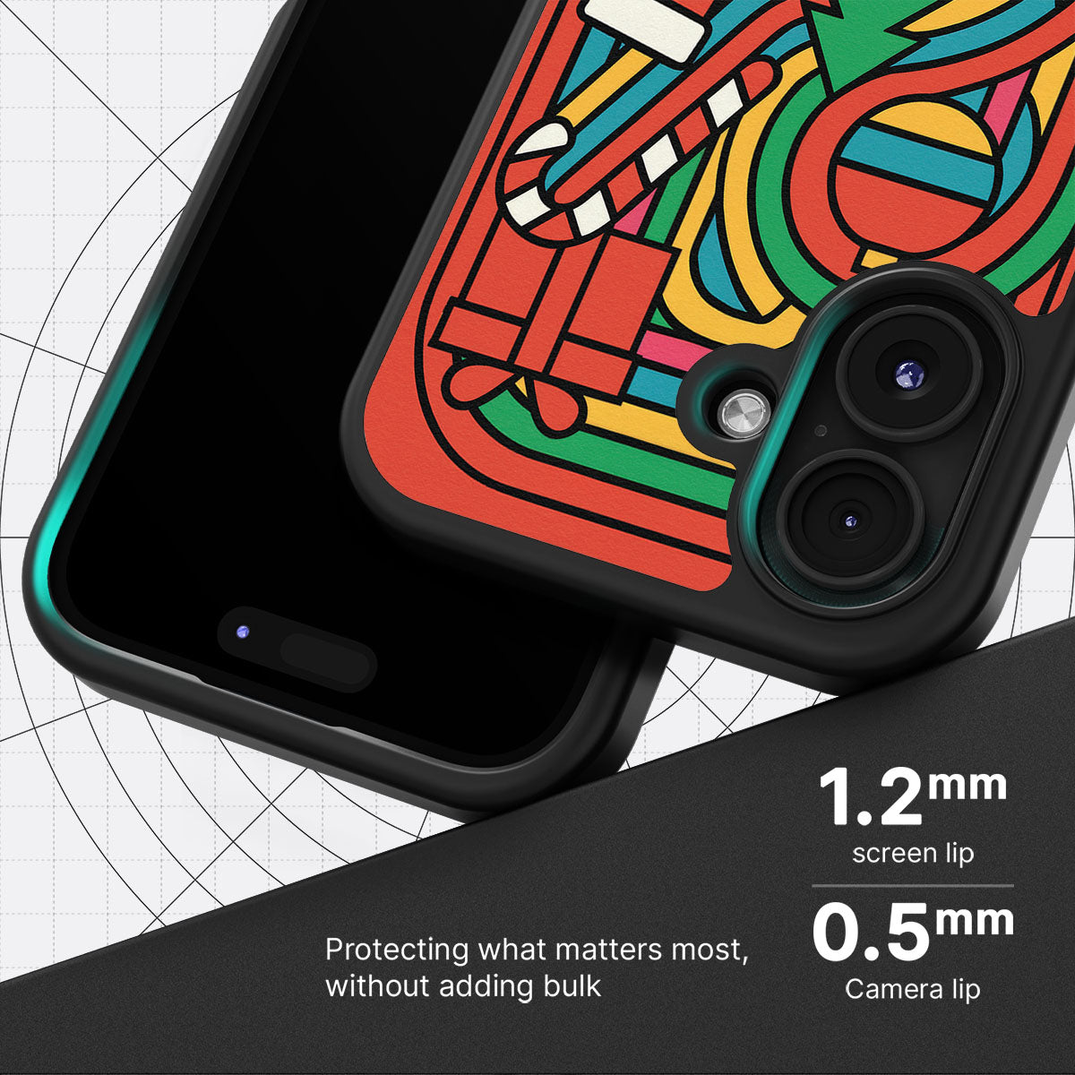 Feeling Festive - iPhone 16 Plus Case #case type_core (magsafe), #case type_core (non magsafe)