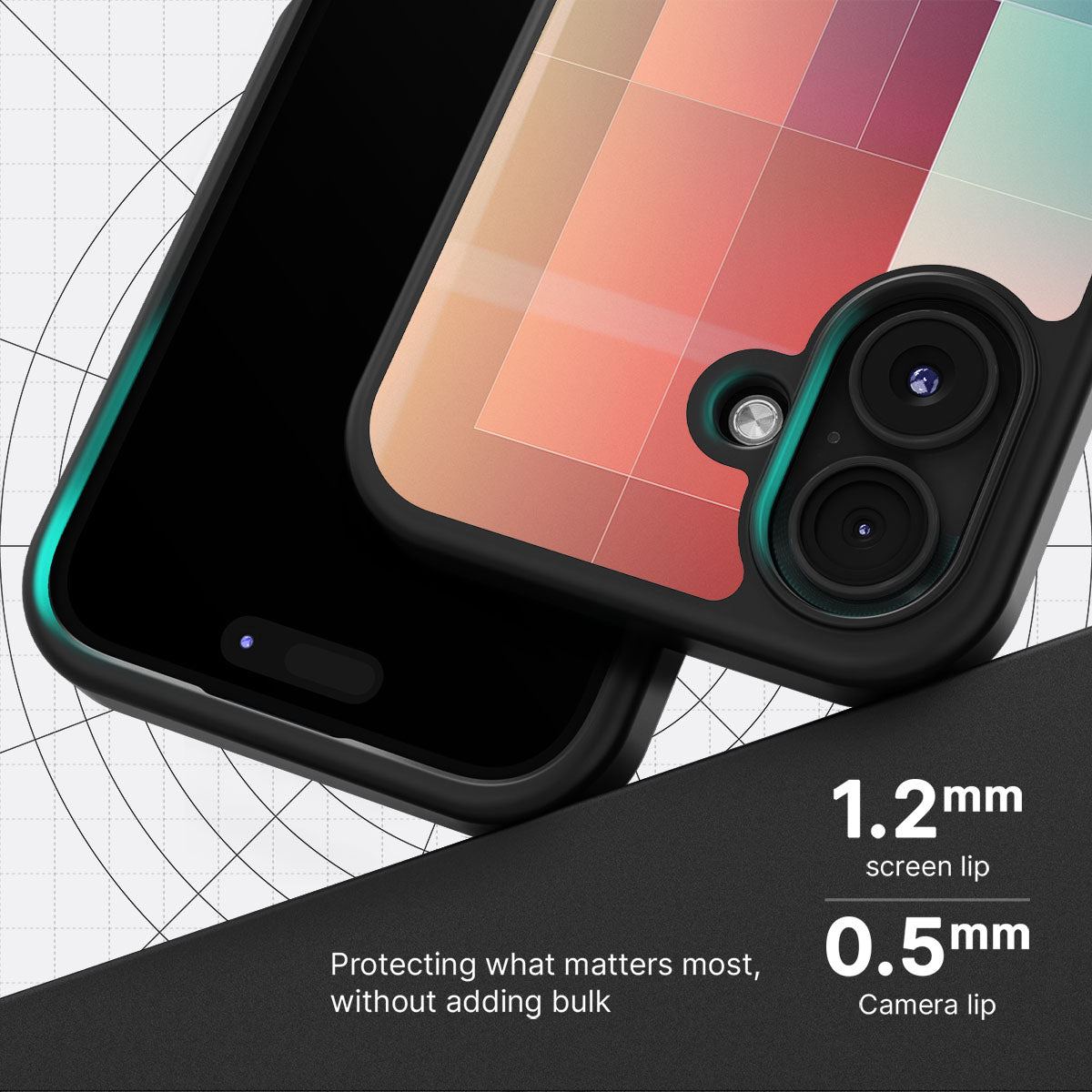 Fibionacci Play - iPhone 16 Plus Case #case type_core (magsafe), #case type_core (non magsafe)