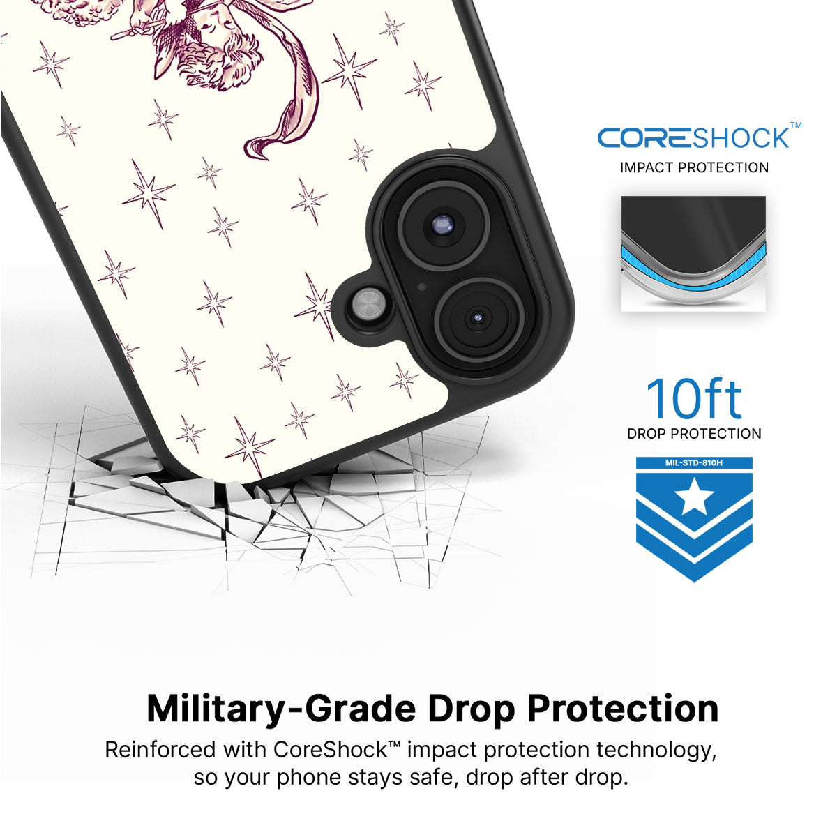 Herald Angels - iPhone 16 Plus Case #case type_core (magsafe), #case type_core (non magsafe)