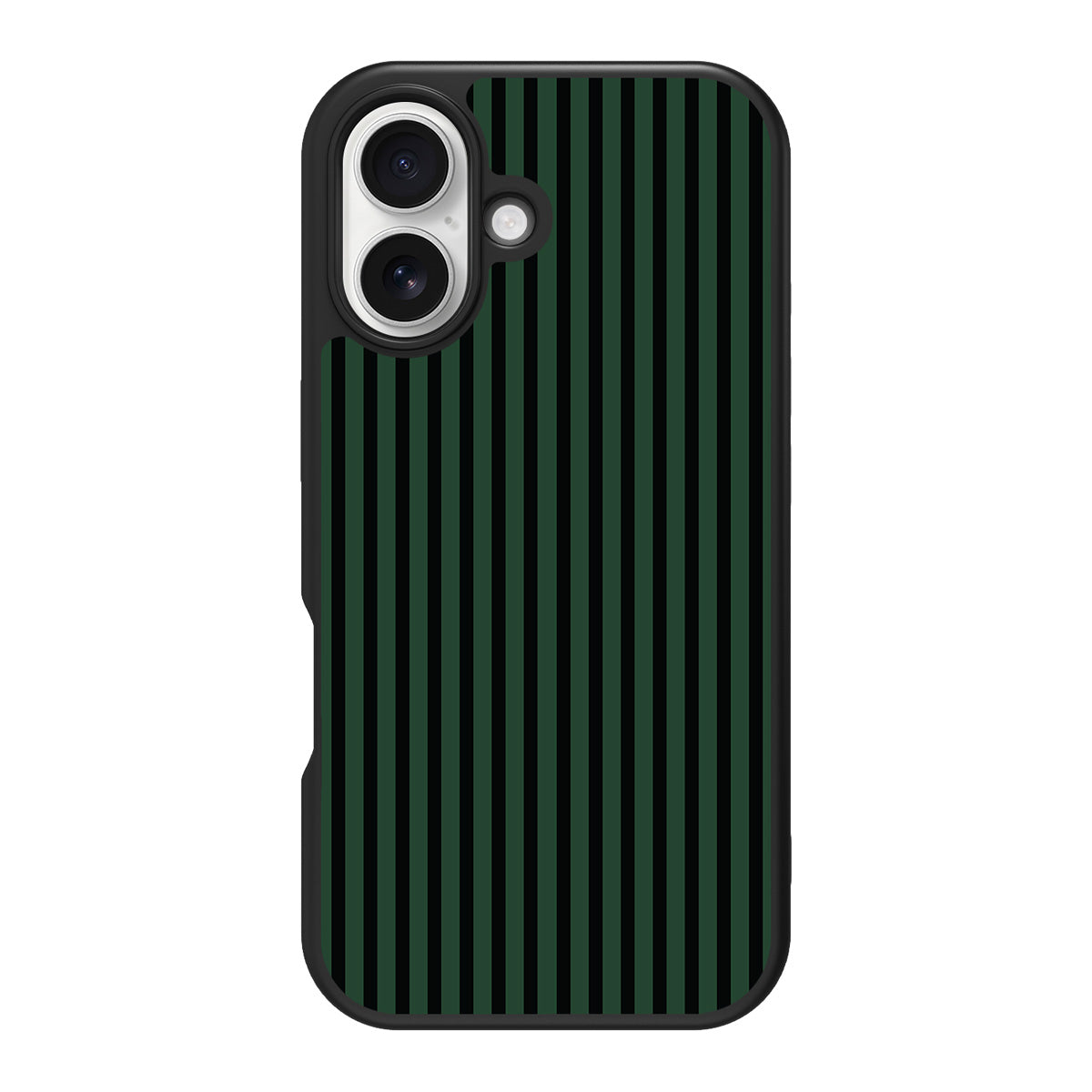 Green Stripe iPhone 16 Plus Case – Jungle Rule | MagSafe