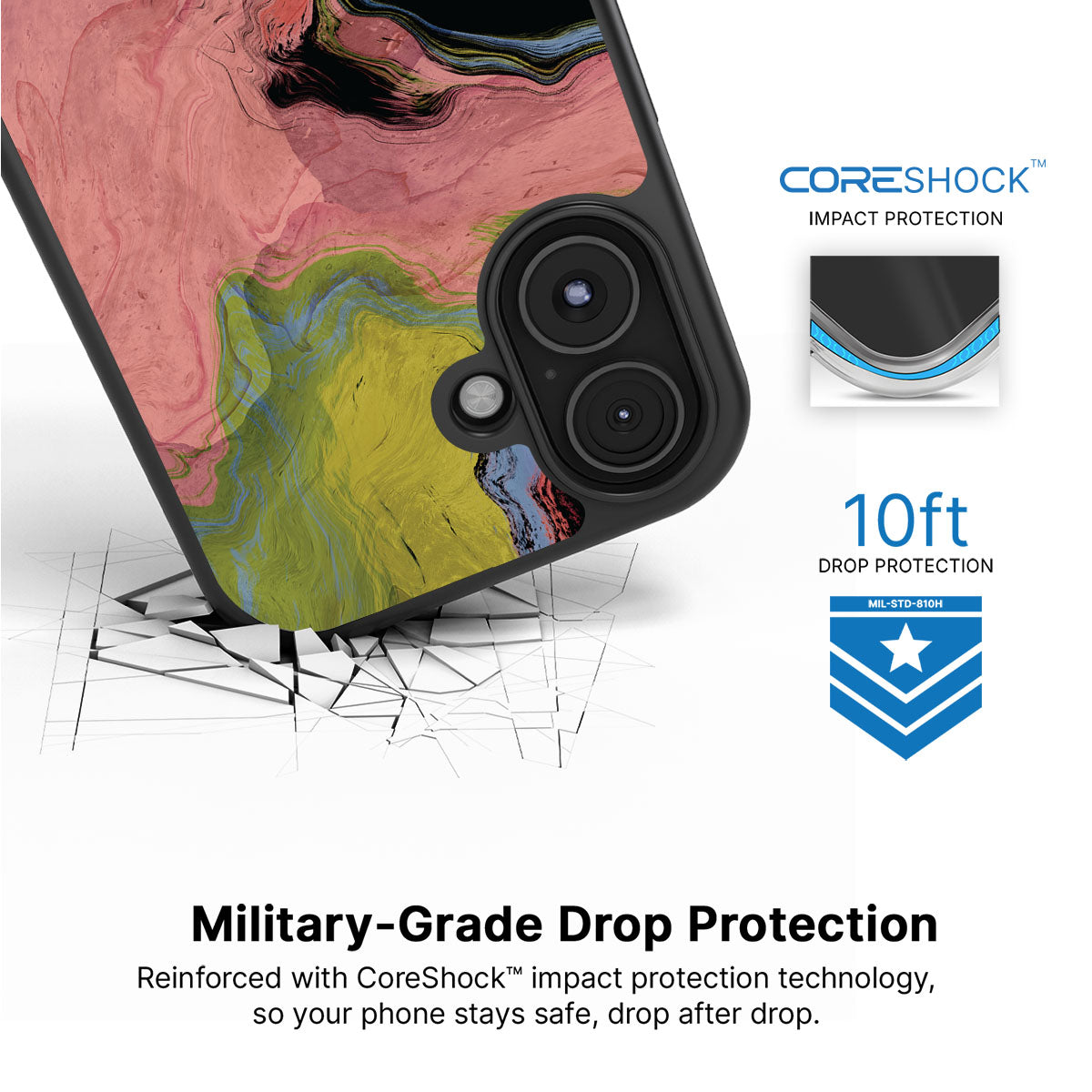 Melting Icecream - iPhone 16 Plus Case, #case type_core (magsafe), #case type_core (non magsafe)