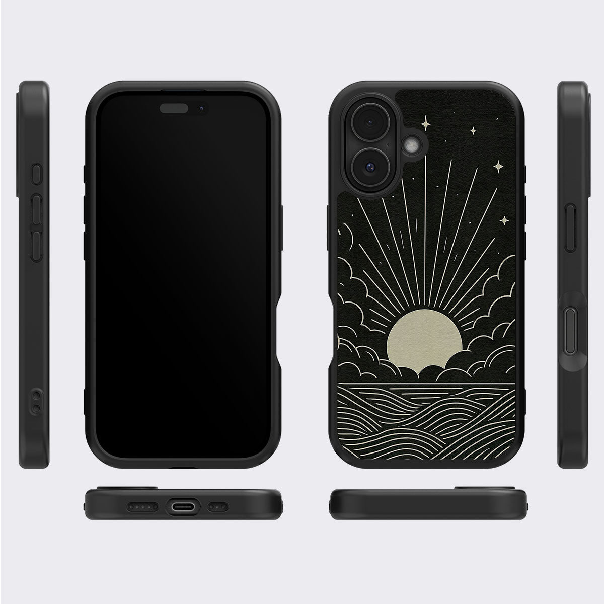 Moon Energy - iPhone 16 Plus Case #case type_core (magsafe), #case type_core (non magsafe)