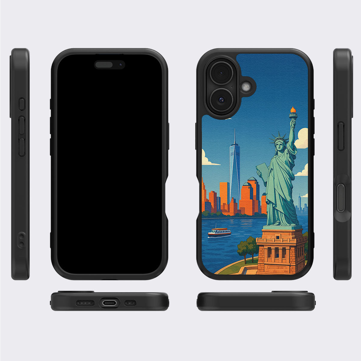 Newyork - iPhone 16 Plus Case #case type_core (magsafe), #case type_core (non magsafe)