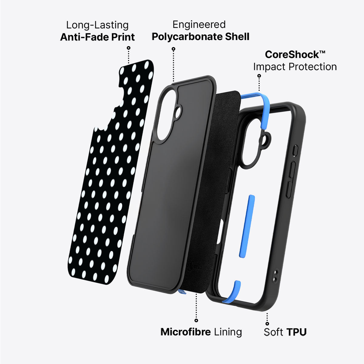 Noir Elite - iPhone 16 Plus Case #case type_core (non magsafe)