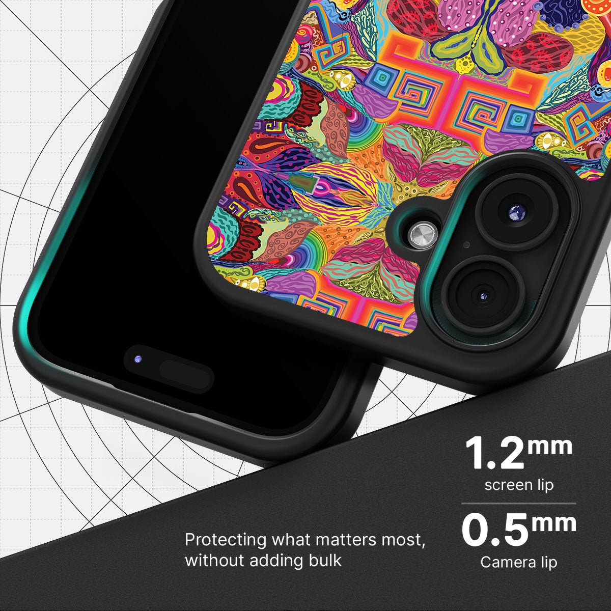 Psychaedellic - iPhone 16 Plus Case #case type_core (magsafe), #case type_core (non magsafe)