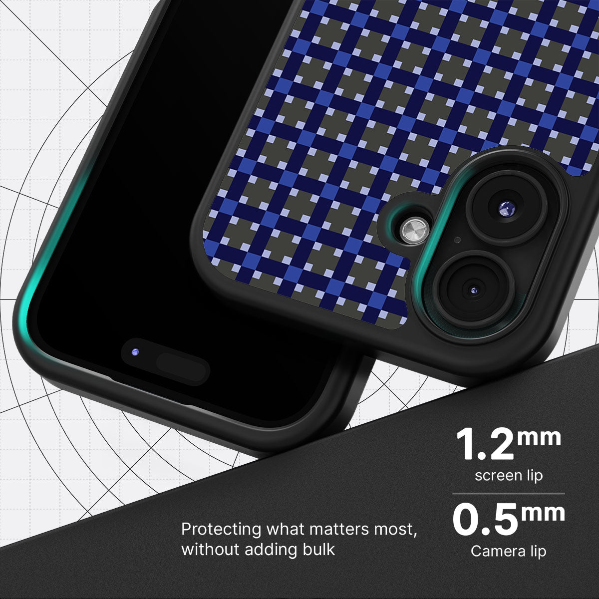 Sea of Sapphires - iPhone 16 Plus Case #case type_core (magsafe), #case type_core (non magsafe)