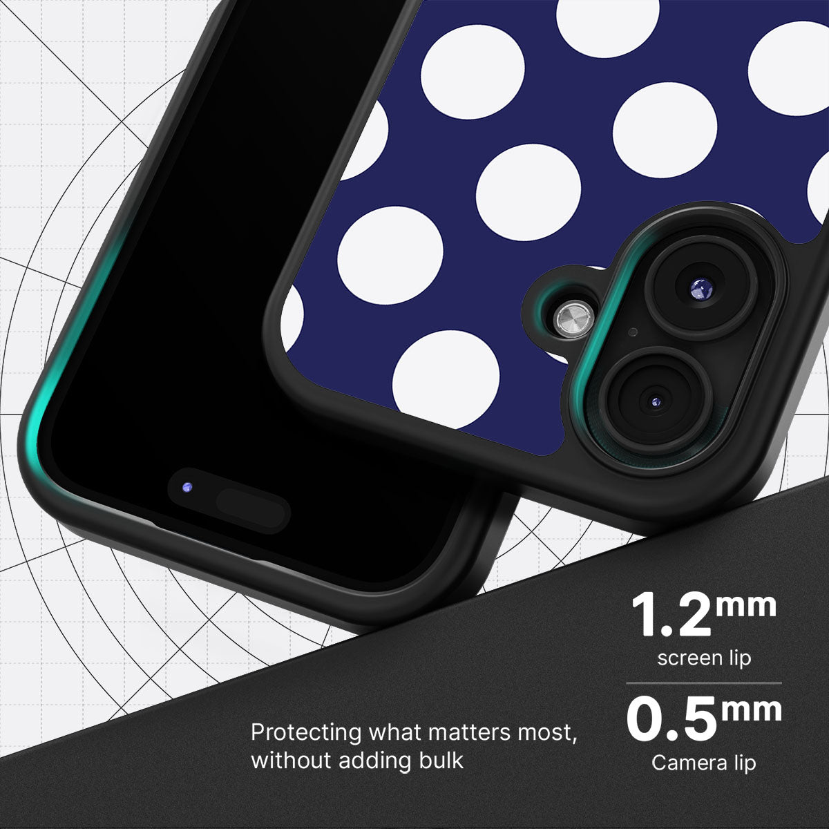 Sighting Moons - iPhone 16 Plus Case #case type_core (magsafe), #case type_core (non magsafe)