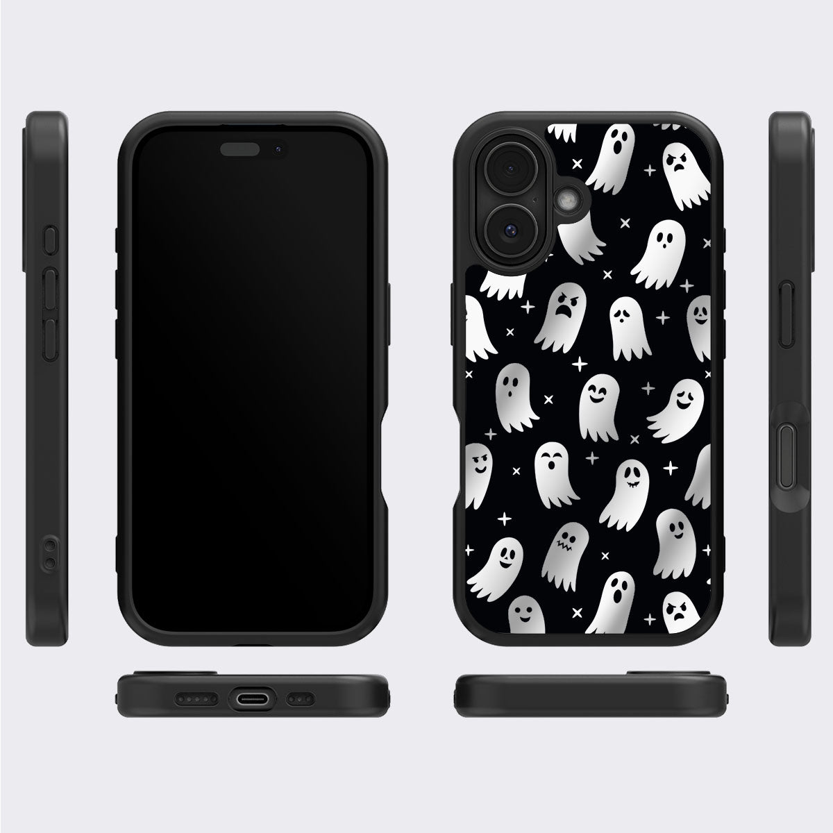 Spooky Spirits - iPhone 16 Plus Case #case type_core (magsafe), #case type_core (non magsafe)