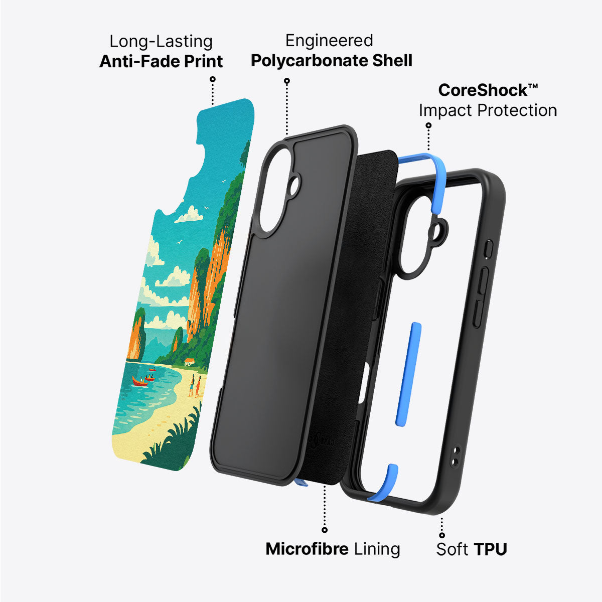 Thailand - iPhone 16 Plus Case #case type_core (non magsafe)