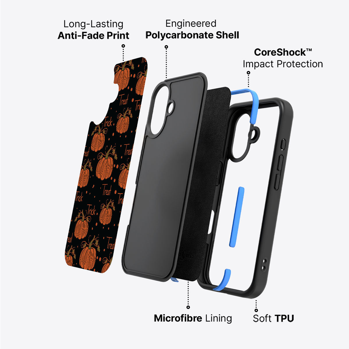 Trick Treat - iPhone 16 Plus Case, #case type_core (non magsafe)