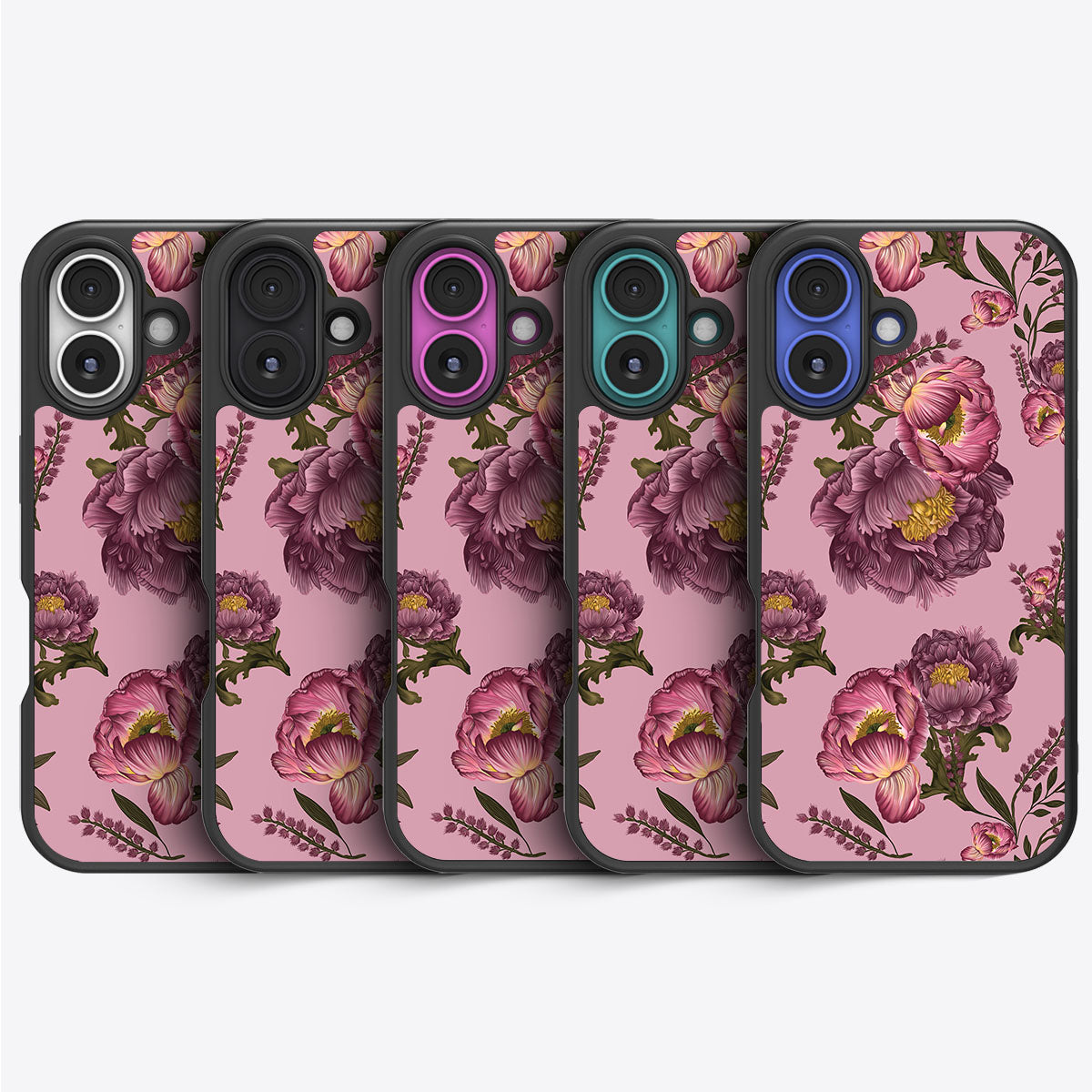 Vintage Blossoms - iPhone 16 Plus Case #case type_core (magsafe), #case type_core (non magsafe)