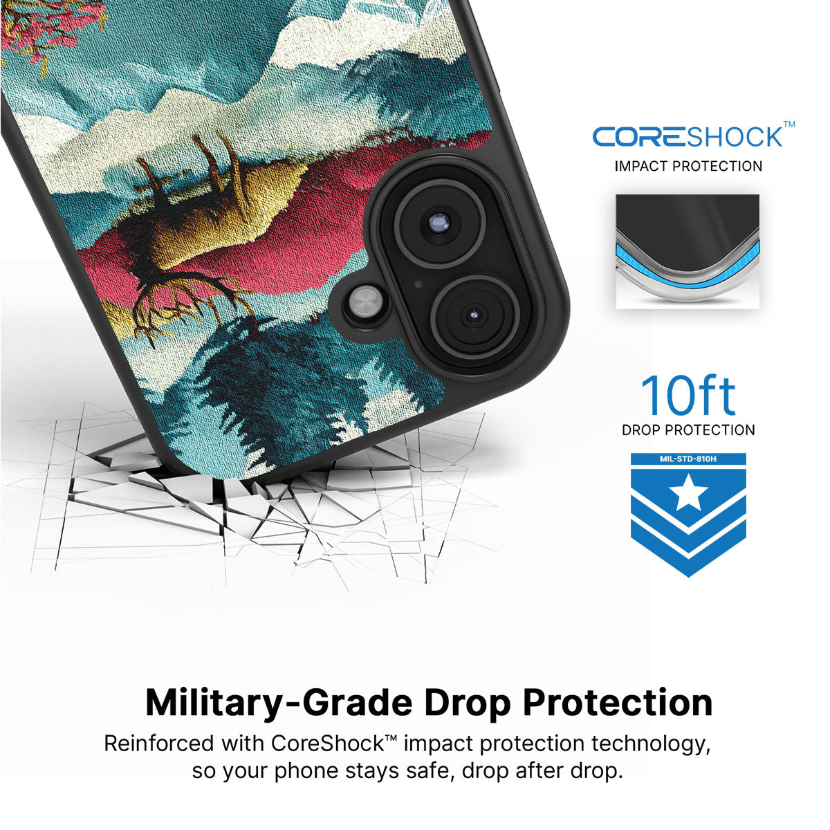 Winter Impressions - iPhone 16 Plus Case #case type_core (magsafe), #case type_core (non magsafe)