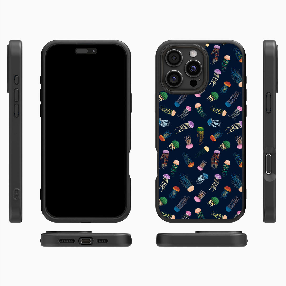Jellyfish - iPhone 16 Pro Case, #case type_core (magsafe), #case type_core (non magsafe)