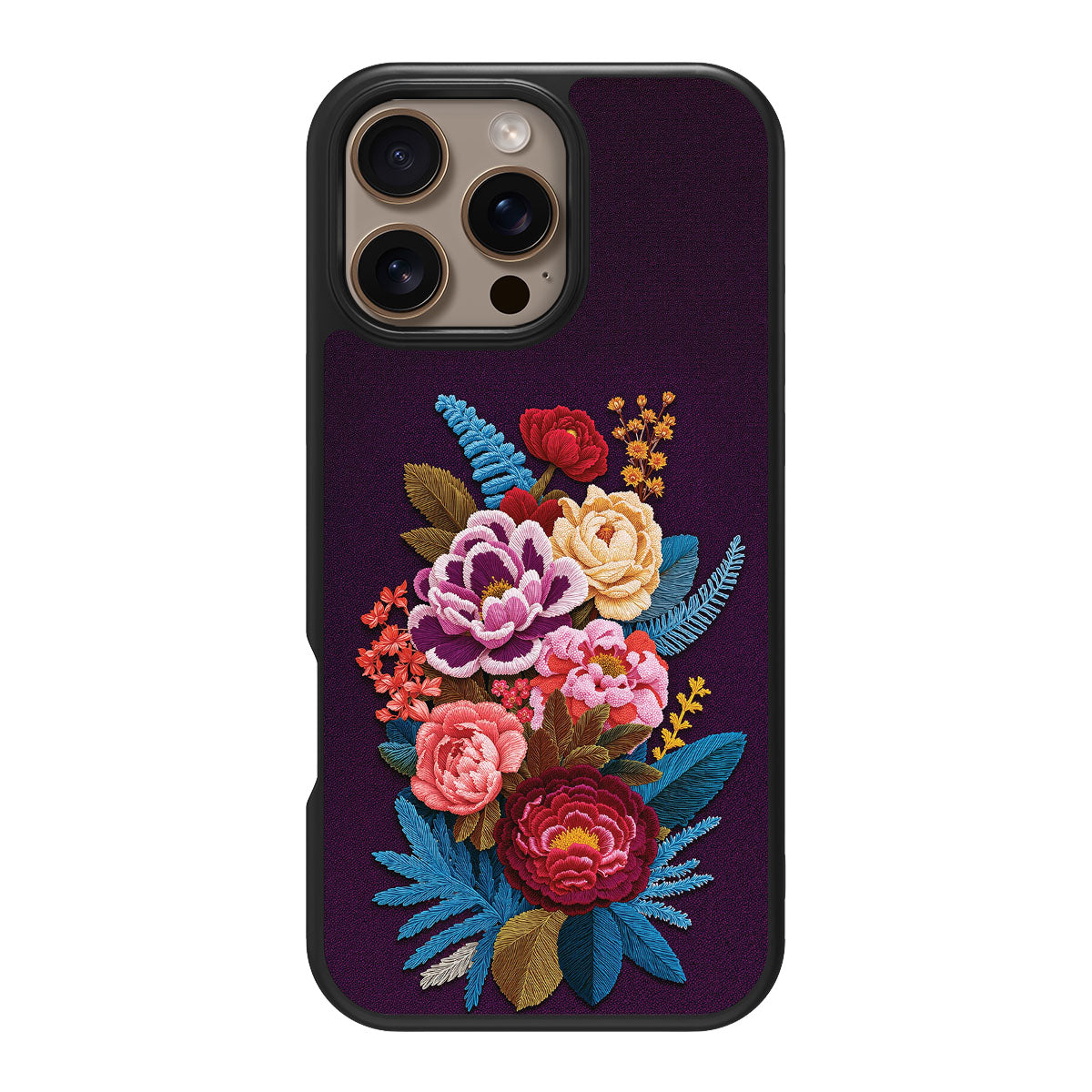 iPhone 16 Pro Case with MagSafe – Baroque Bloom