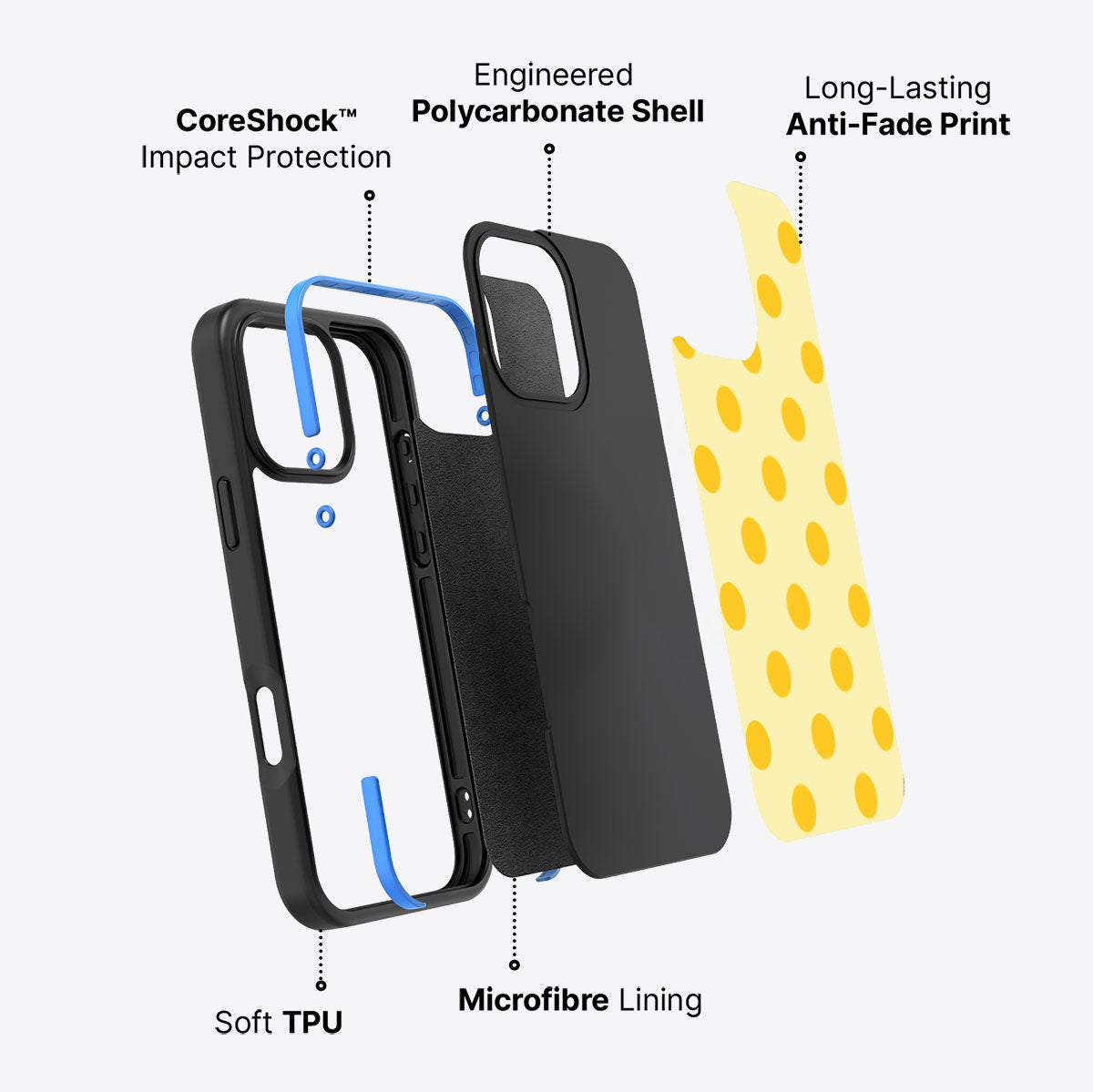 Bitter Lemoande - iPhone 16 Pro Case #case type_core (non magsafe)