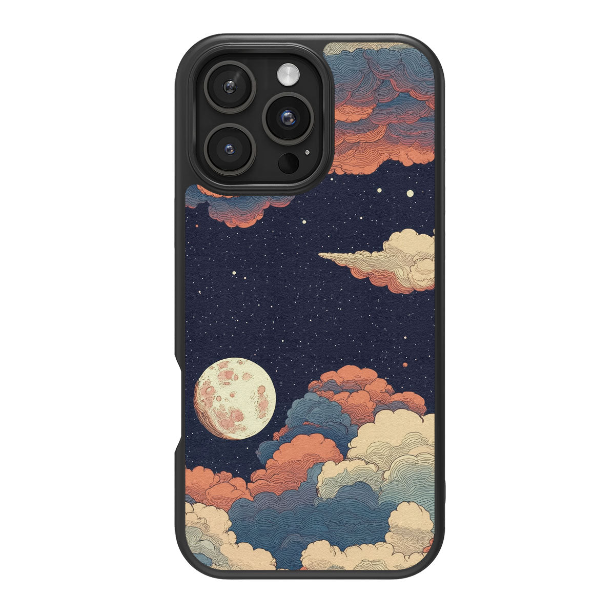 Blushed Moon - iPhone 16 Pro Case #case type_core (magsafe), #case type_core (non magsafe)