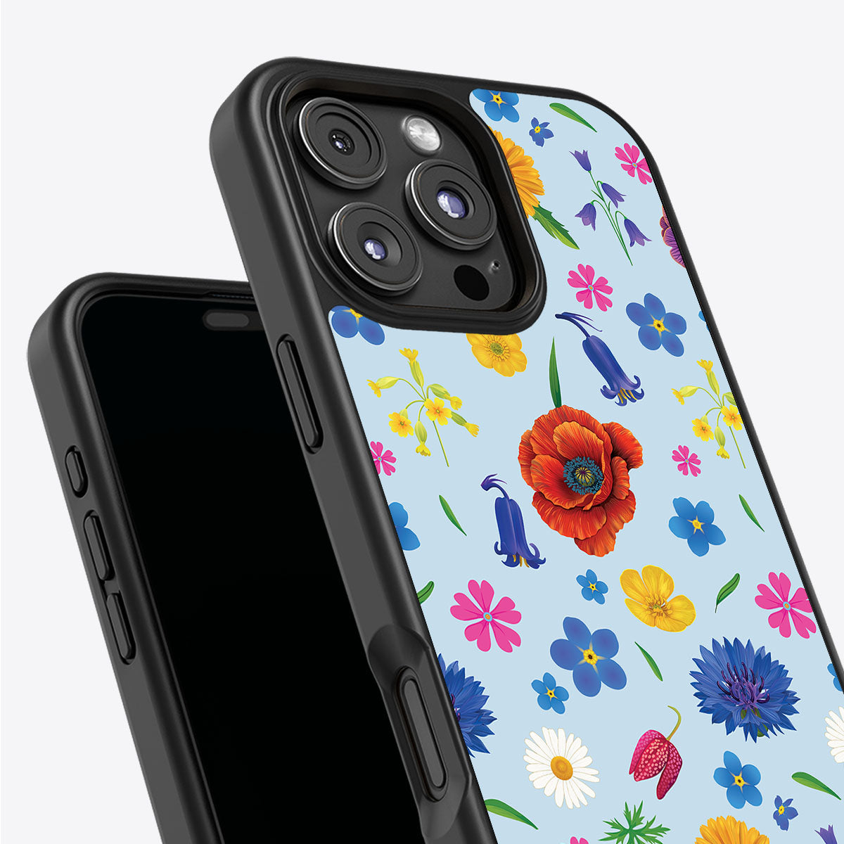 British Wildflowers - iPhone 16 Pro Case #case type_core (non magsafe)