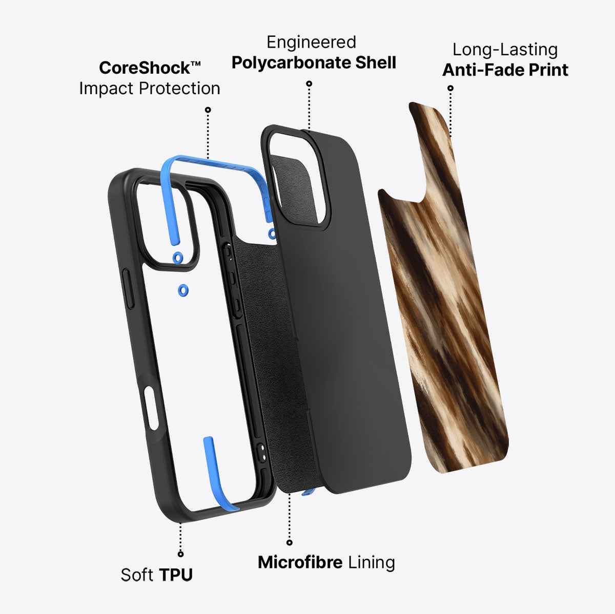 Bronze Terra - iPhone 16 Pro Case #case type_core (non magsafe)