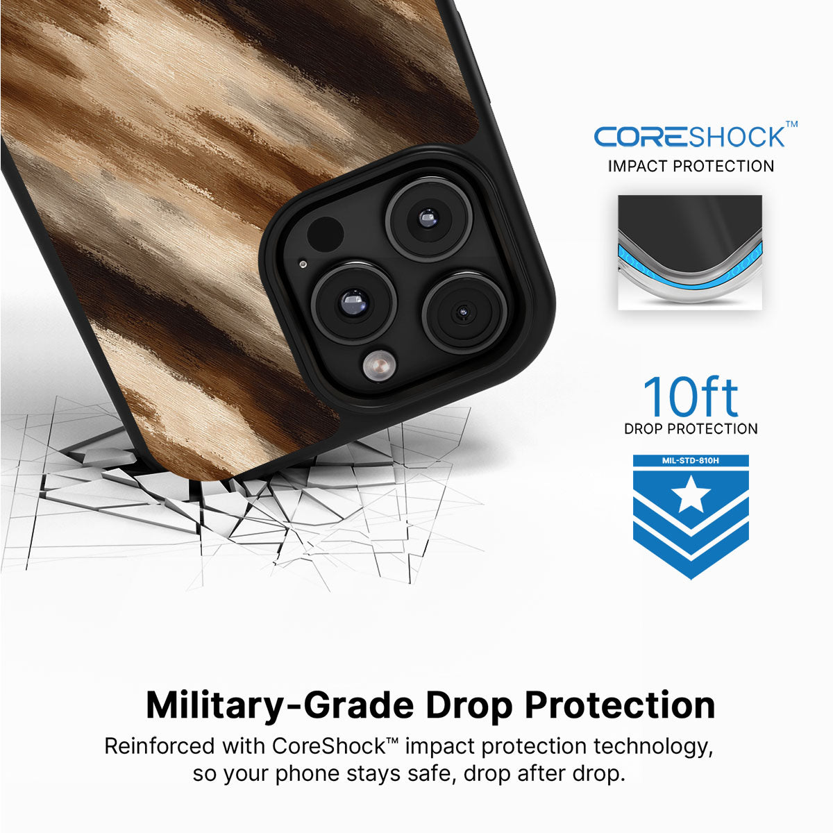 Bronze Terra - iPhone 16 Pro Case #case type_core (magsafe), #case type_core (non magsafe)