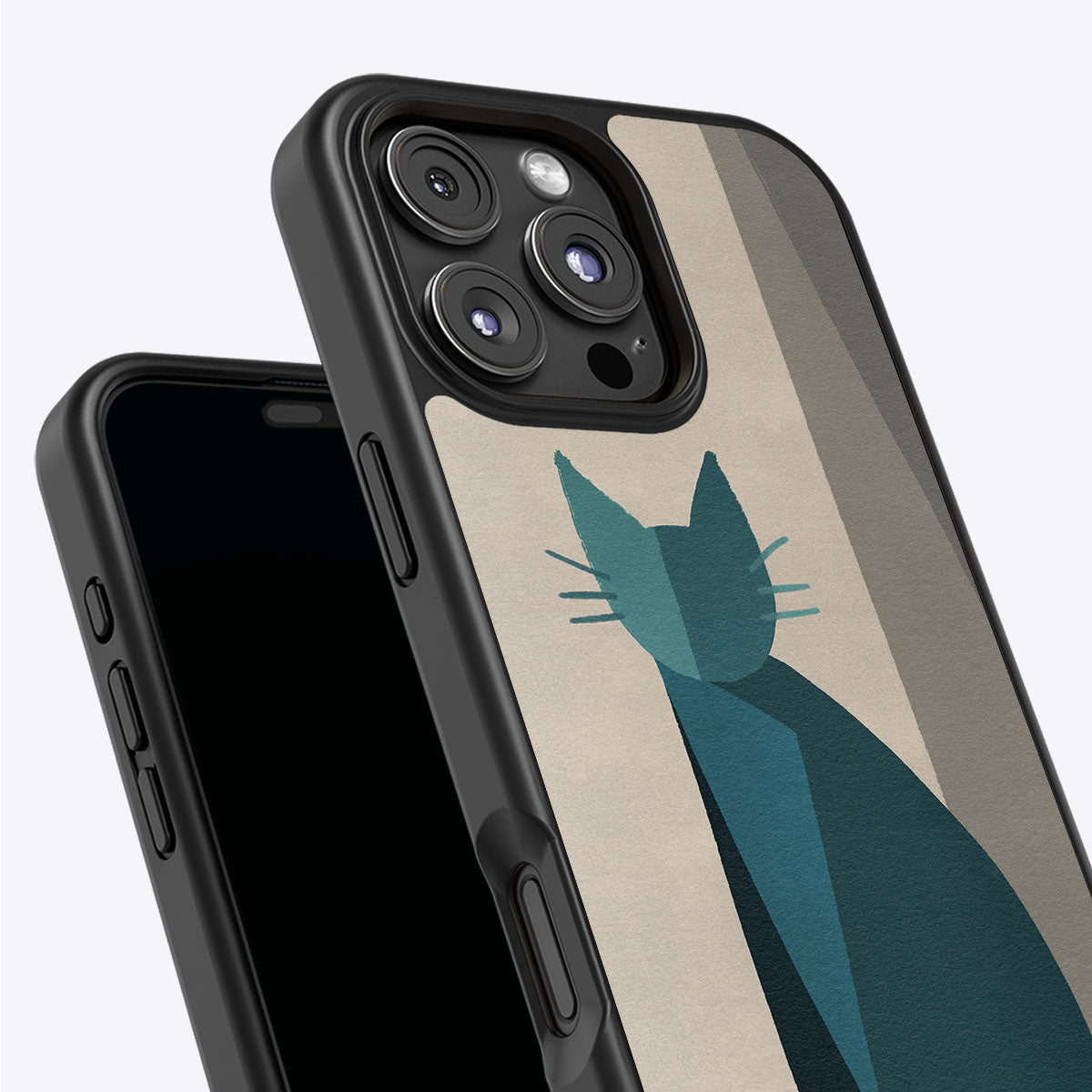 Cubist Feline - iPhone 16 Pro Case #case type_core (non magsafe)