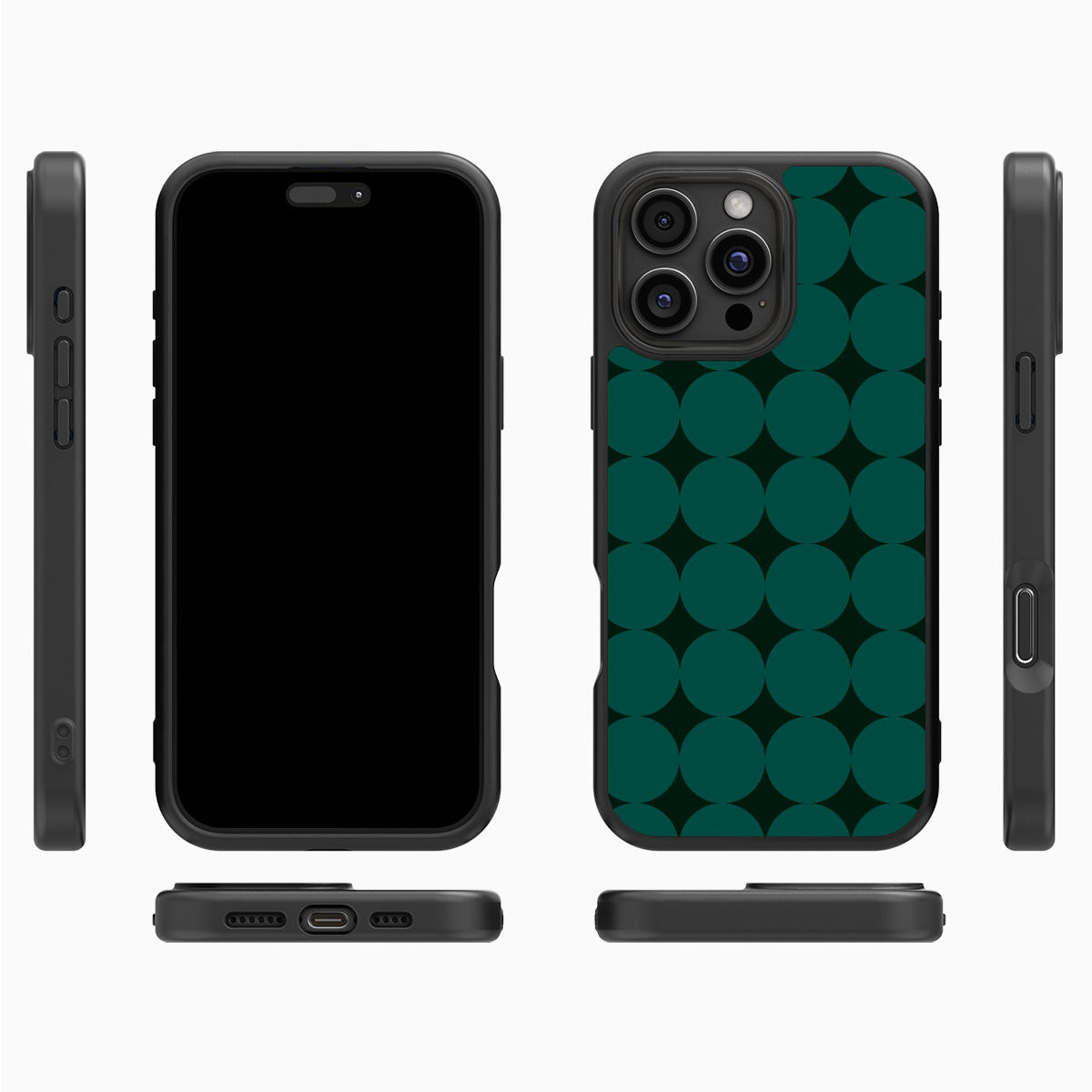 Emerald Bed - iPhone 16 Pro Case #case type_core (magsafe), #case type_core (non magsafe)