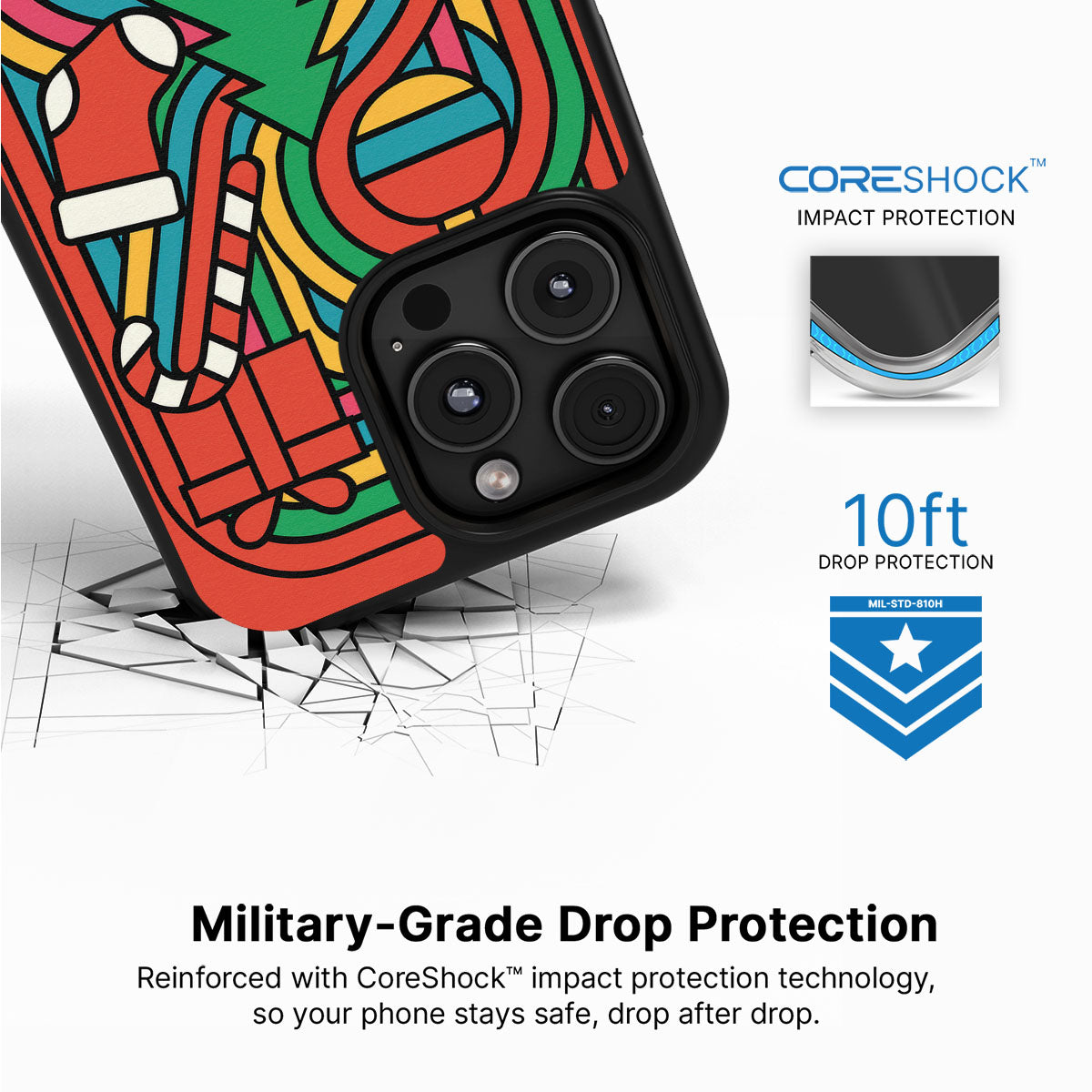 Feeling Festive - iPhone 16 Pro Case #case type_core (magsafe), #case type_core (non magsafe)