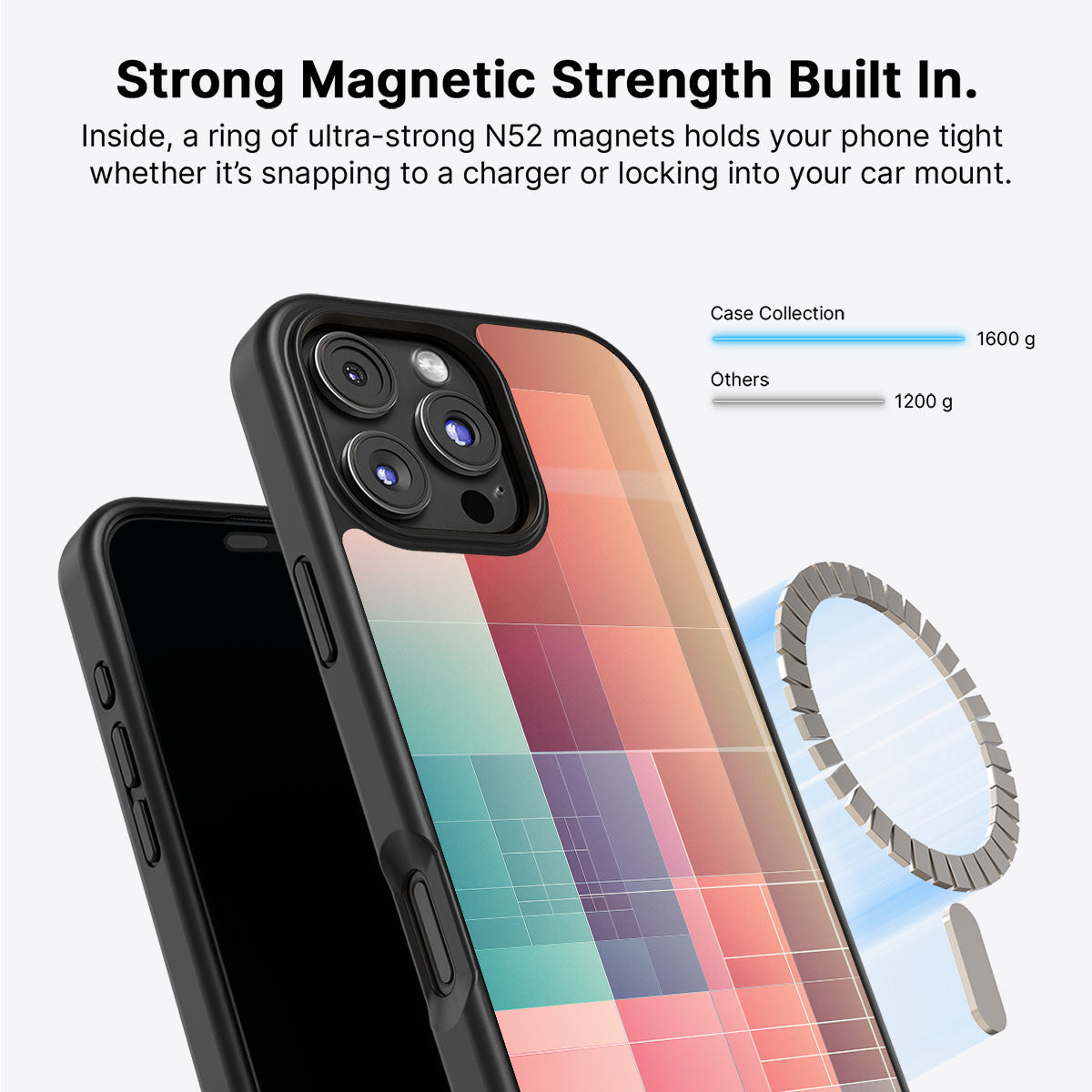 Fibionacci Play - iPhone 16 Pro Case #case type_core (magsafe)