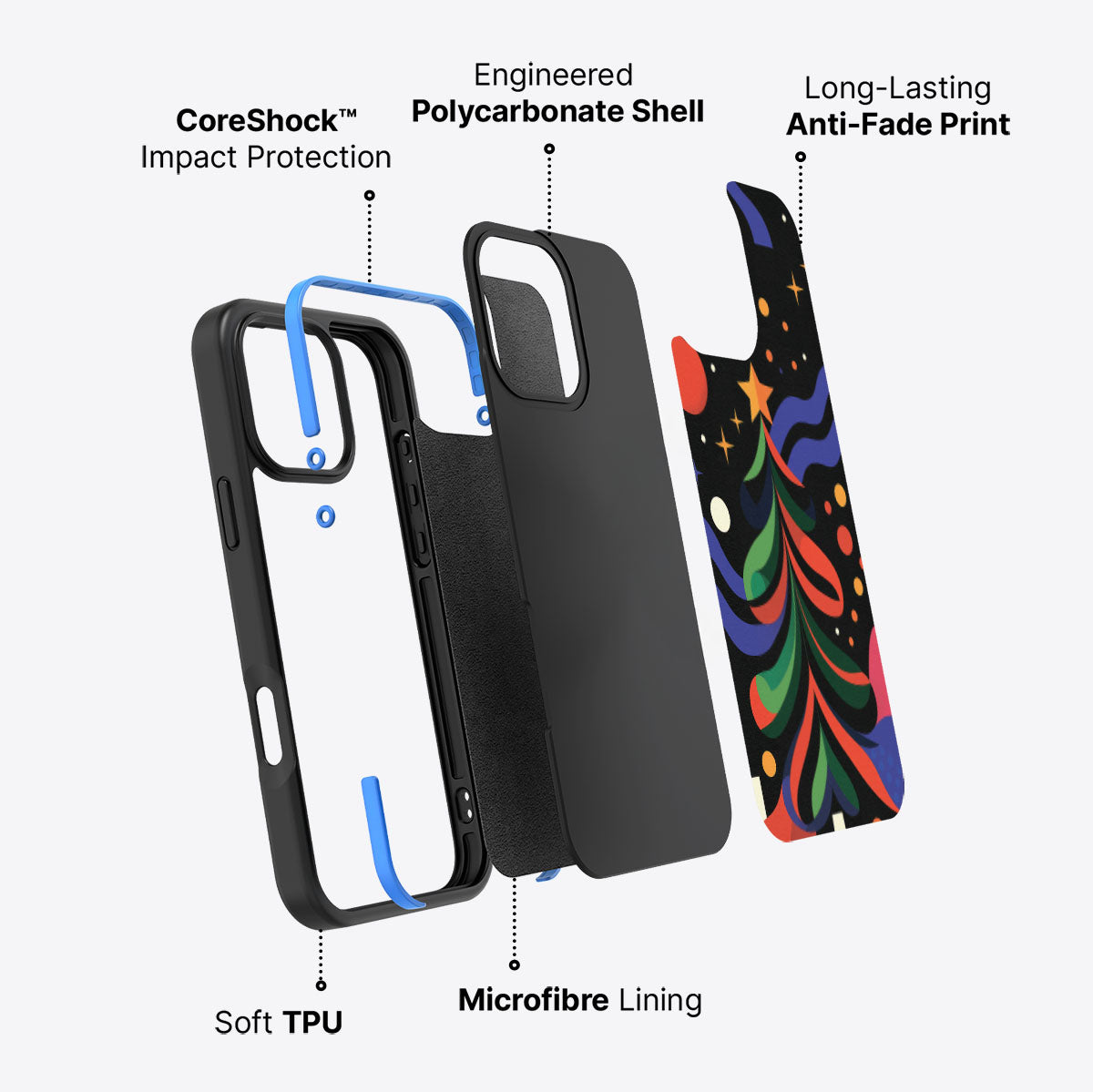 Jazz Jingles - iPhone 16 Pro Case #case type_core (non magsafe)