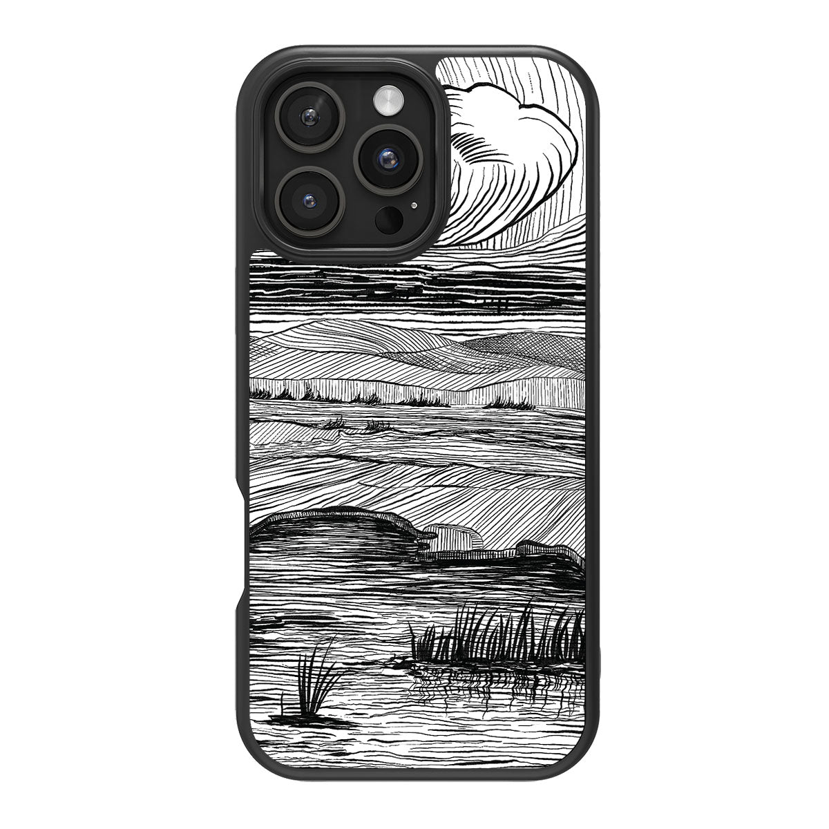 Linear Landscape - iPhone 16 Pro Case #case type_core (magsafe), #case type_core (non magsafe)