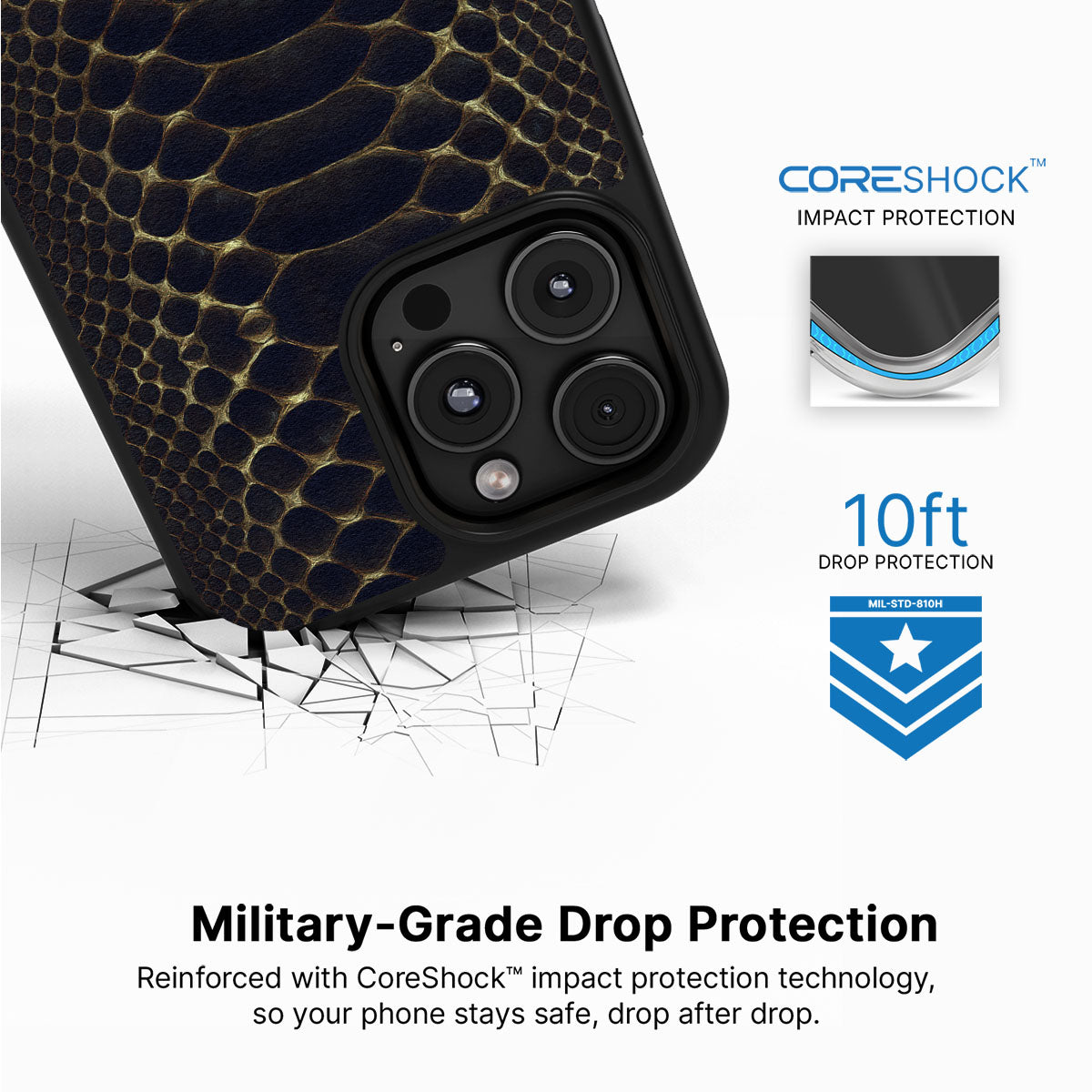 Midnight Crawl - iPhone 16 Pro Case #case type_core (magsafe), #case type_core (non magsafe)