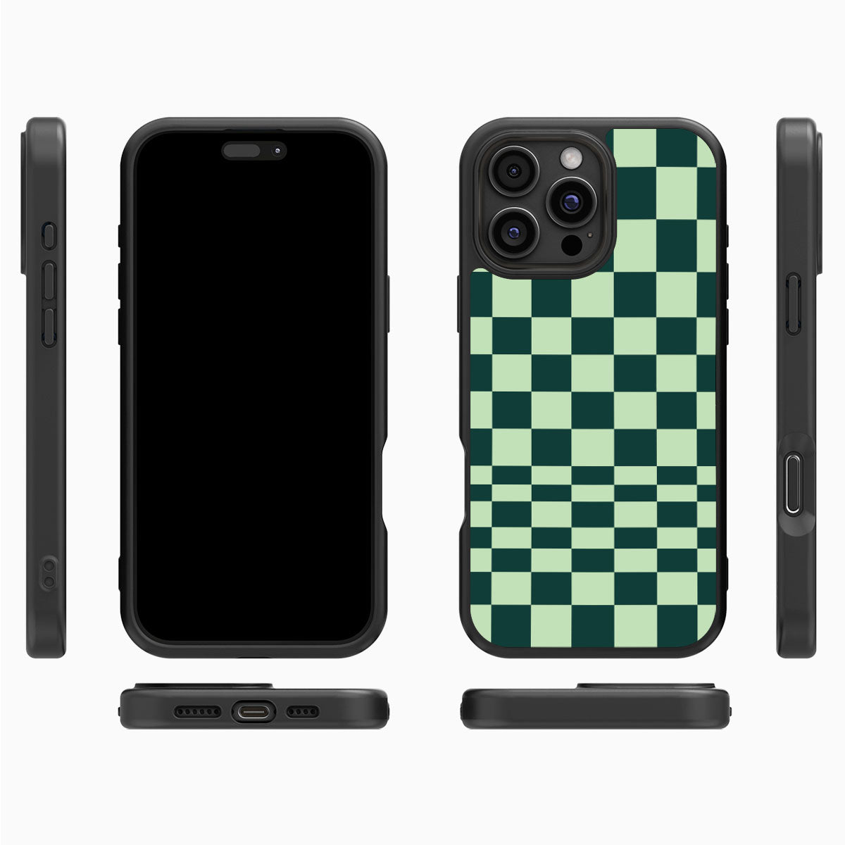 Mint Matrix - iPhone 16 Pro Case