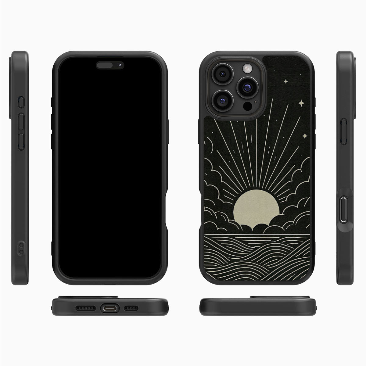 Moon Energy - iPhone 16 Pro Case #case type_core (magsafe), #case type_core (non magsafe)