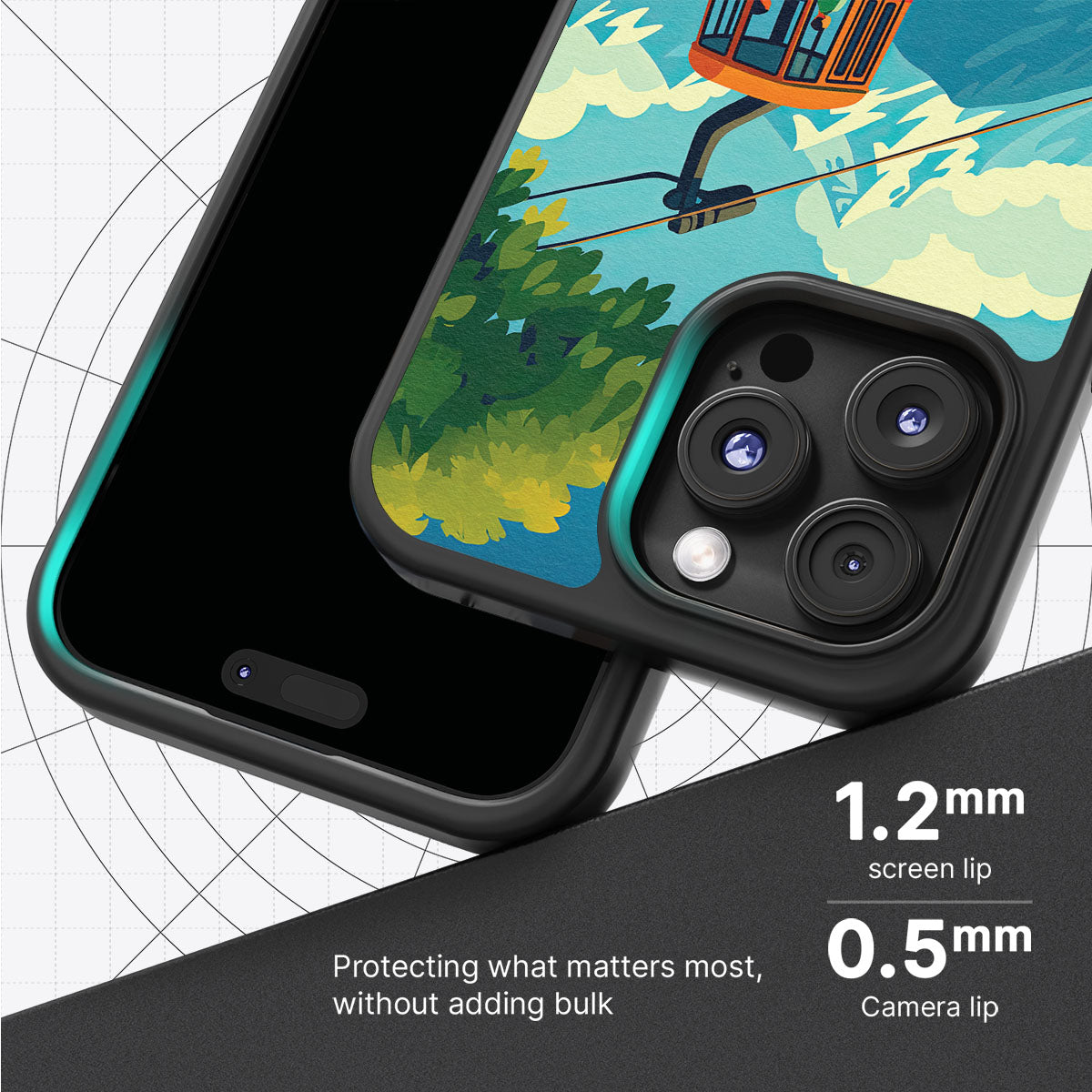 Queenstown - iPhone 16 Pro Case #case type_core (magsafe), #case type_core (non magsafe)