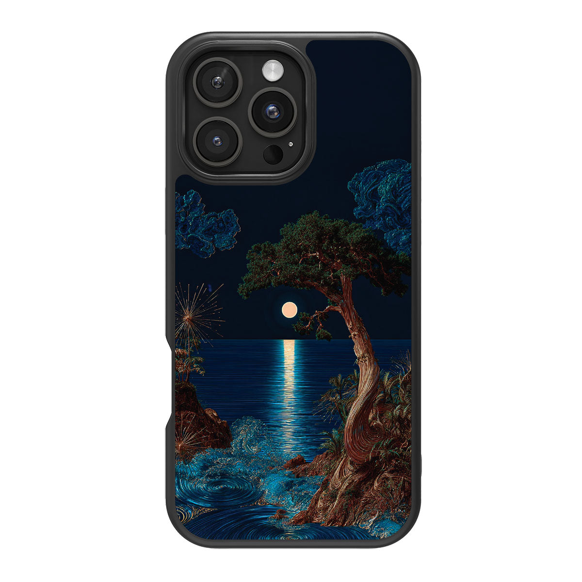 Quiet Moon - iPhone 16 Pro Case #case type_core (magsafe), #case type_core (non magsafe)