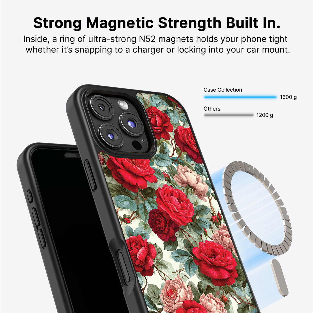 iPhone 16 Pro Case with MagSafe – Ruby Roses