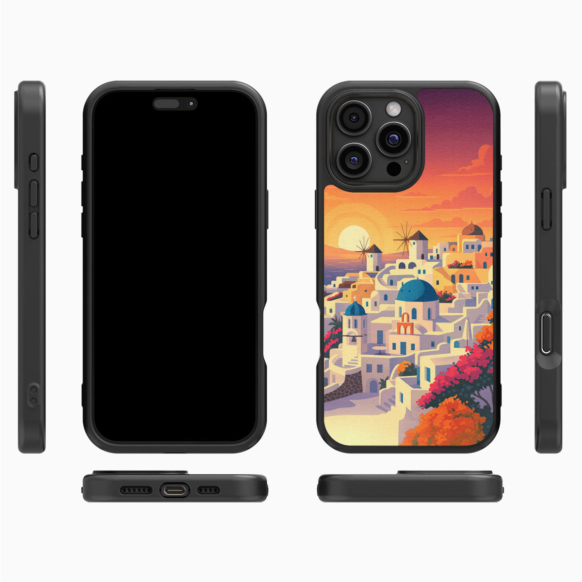 Santorini - iPhone 16 Pro Case #case type_core (magsafe), #case type_core (non magsafe)